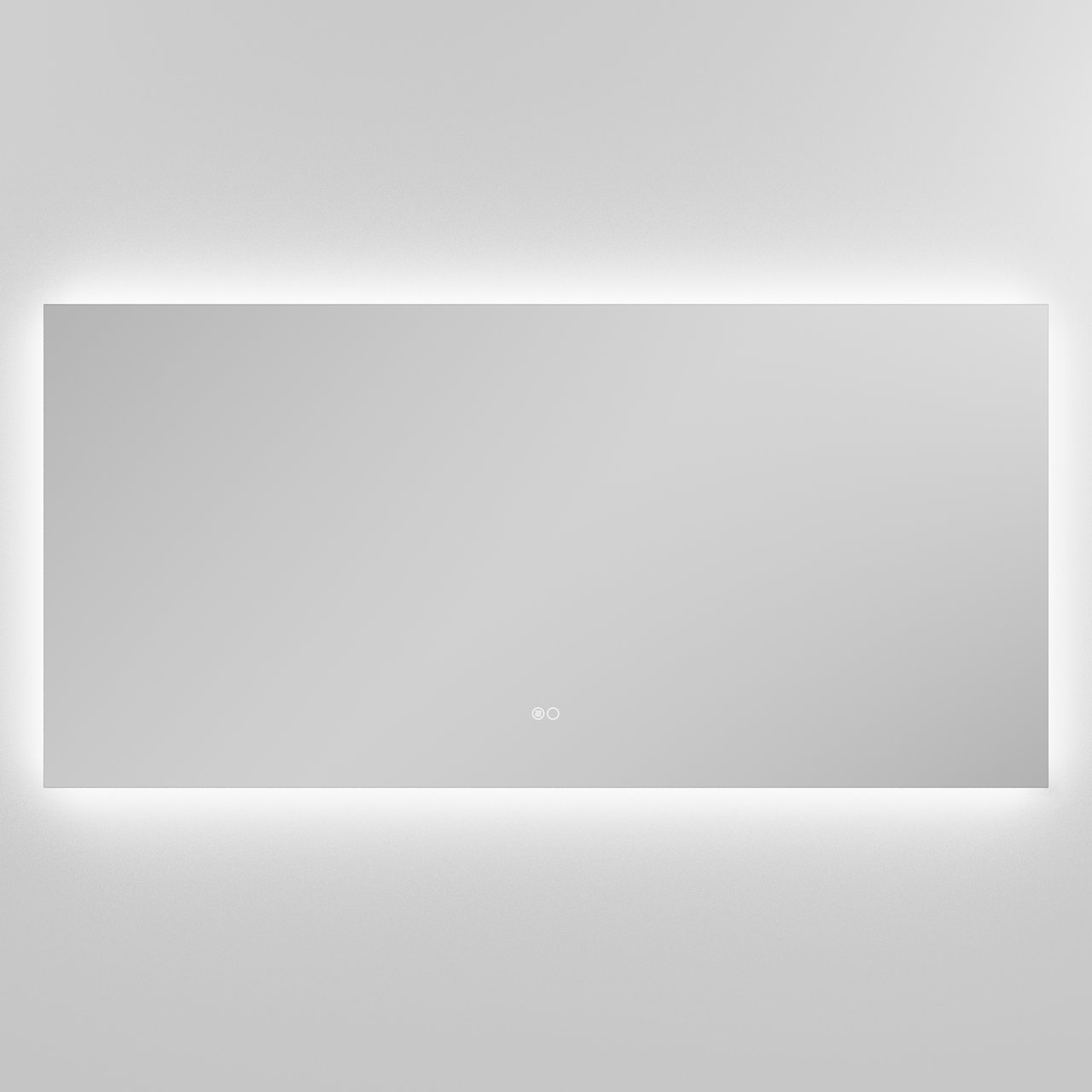 Balmani Giro Touch rechthoekig badkamerspiegel 120 x 65 cm met spiegelverlichting en anti-damp