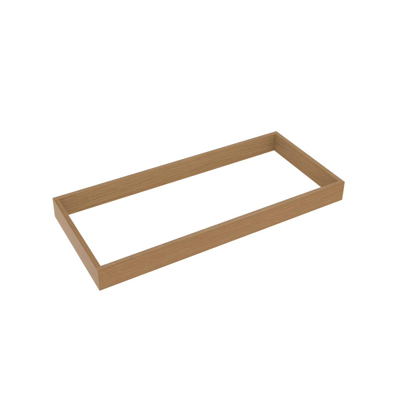 Balmani Legno socle pour meuble sous-vasque chêne vieilli 120 x 52,5 cm