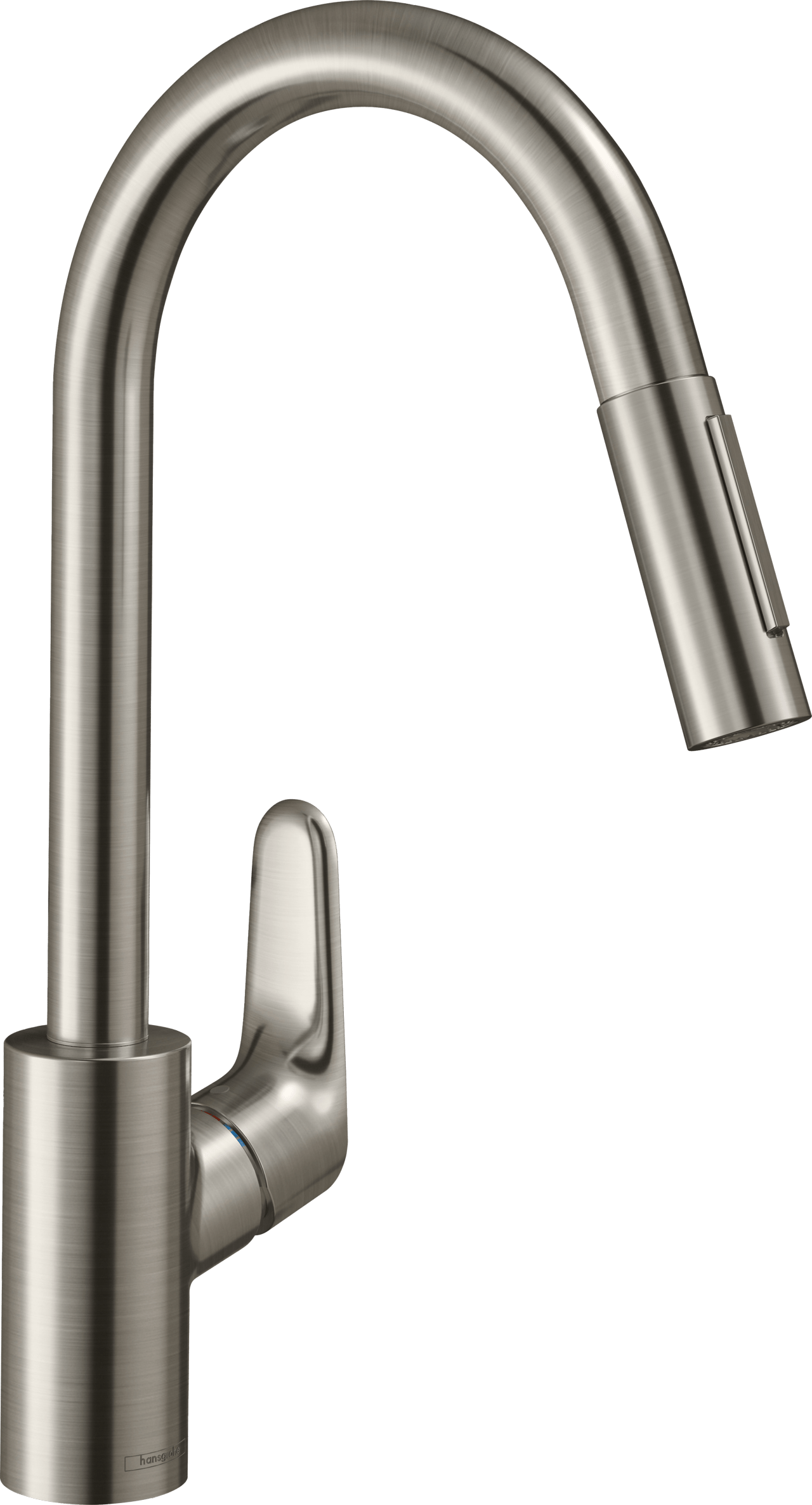 Hansgrohe Focus M41 Küchenarmatur RVS Look