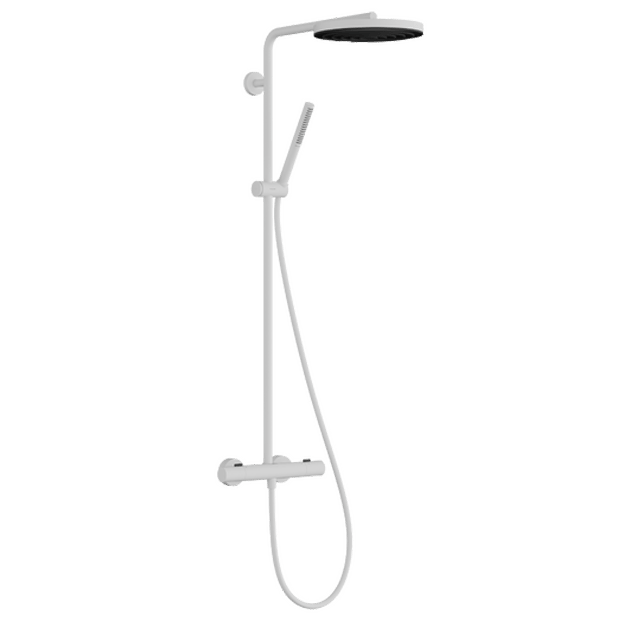 Hansgrohe Pulsify S260 Puro colonne de douche de pluie robinet thermostatique blanc mat