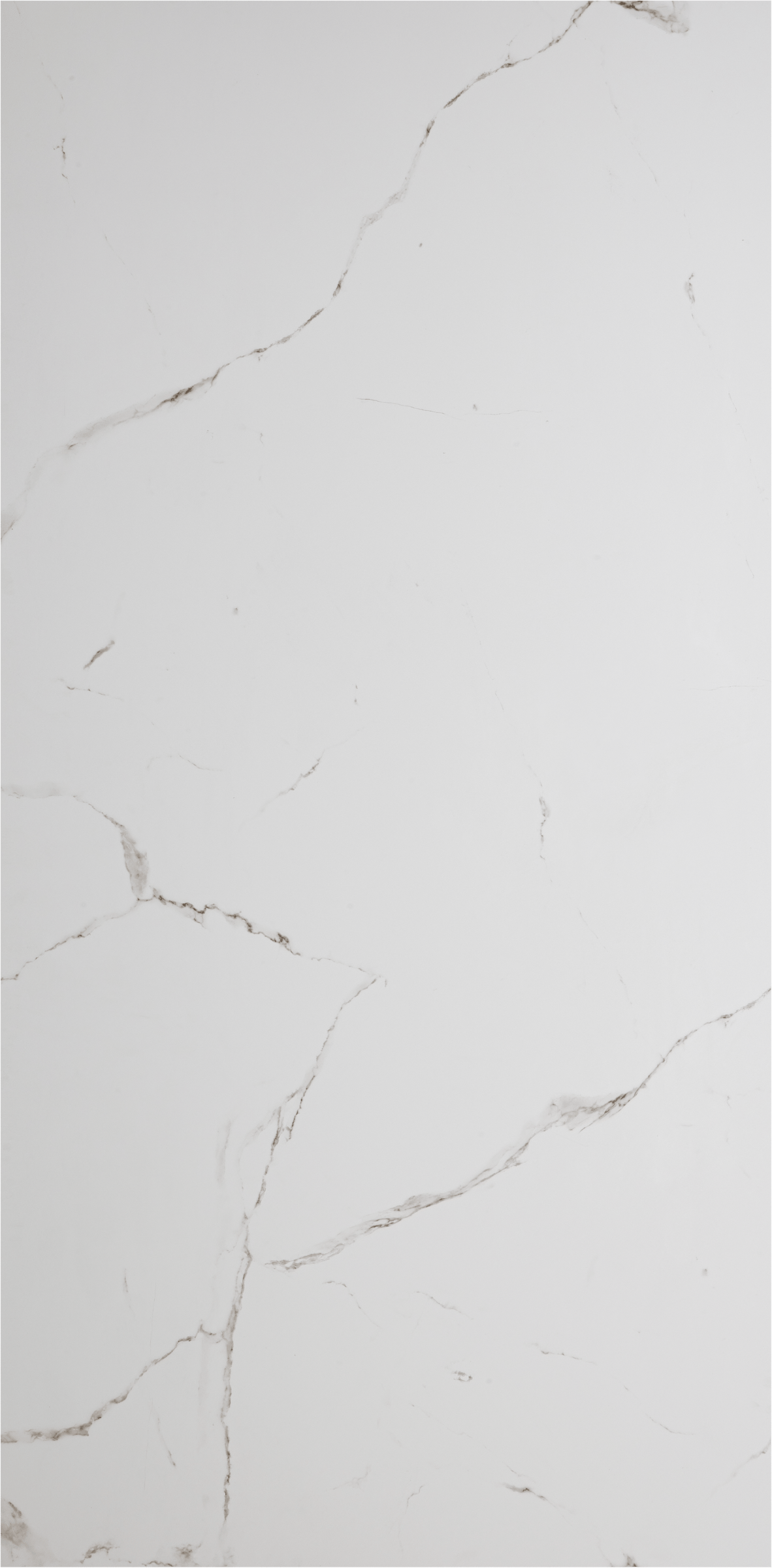 Luca Varess Artdeco douchewandpaneel 120 x 244 cm alu-composiet witte marmer look