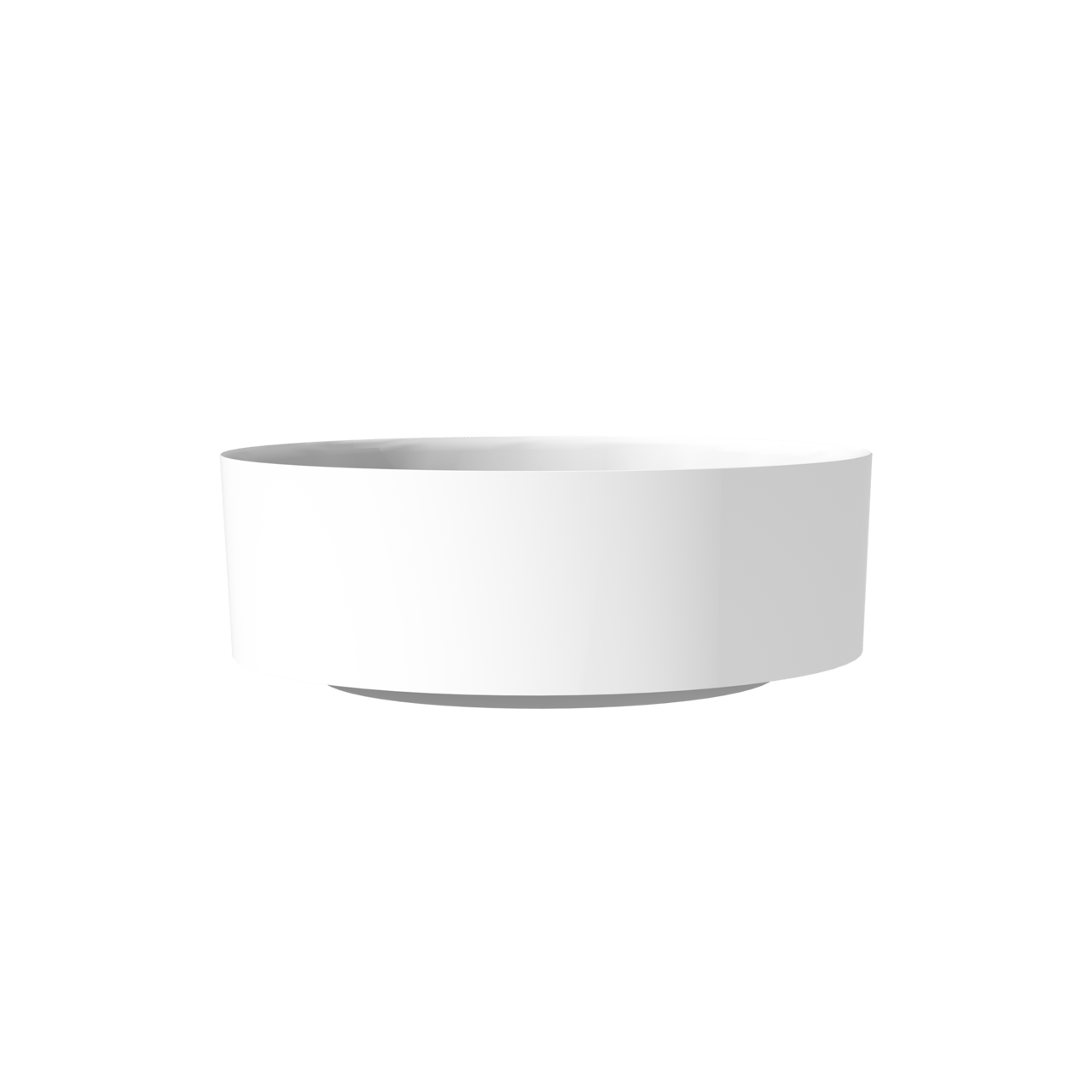 Balmani Fato vasque à poser Solid Surface mat rond Ø 37,5 cm