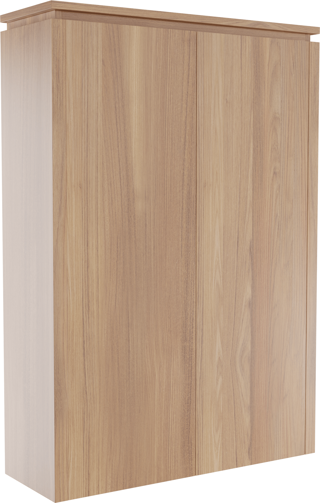 Balmani Eclips zwevende kolomkast Teakhout 90 x 32 x 130 cm