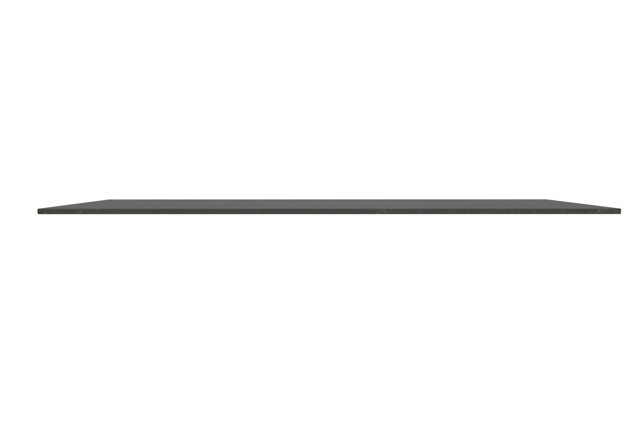 Balmani Stretto Einzel- oder Doppelwaschtischplatte, Pietra, Grey marmor, 180 x 55 cm