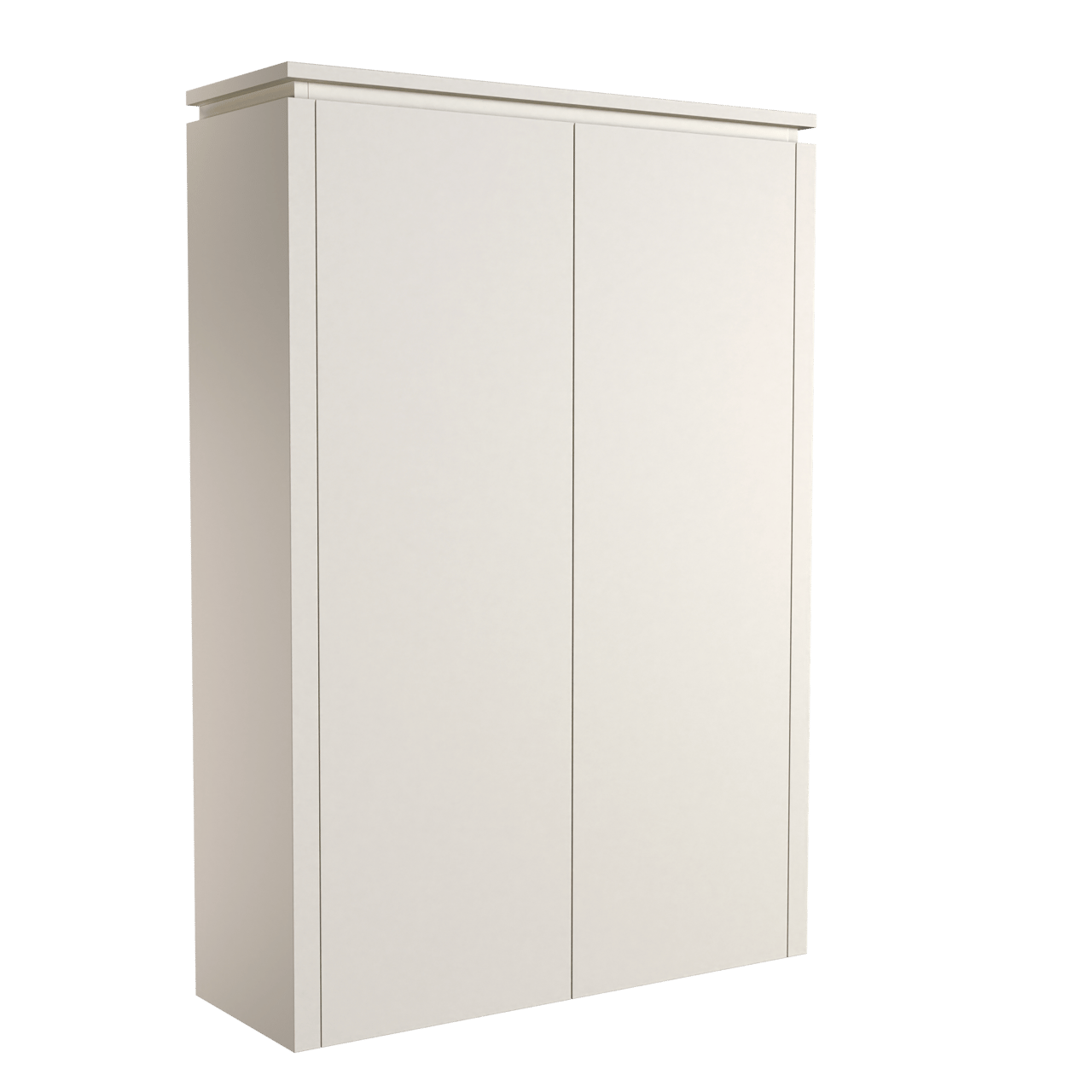 Balmani Eclips zwevende kolomkast Sandbeige 90 x 32 x 130 cm