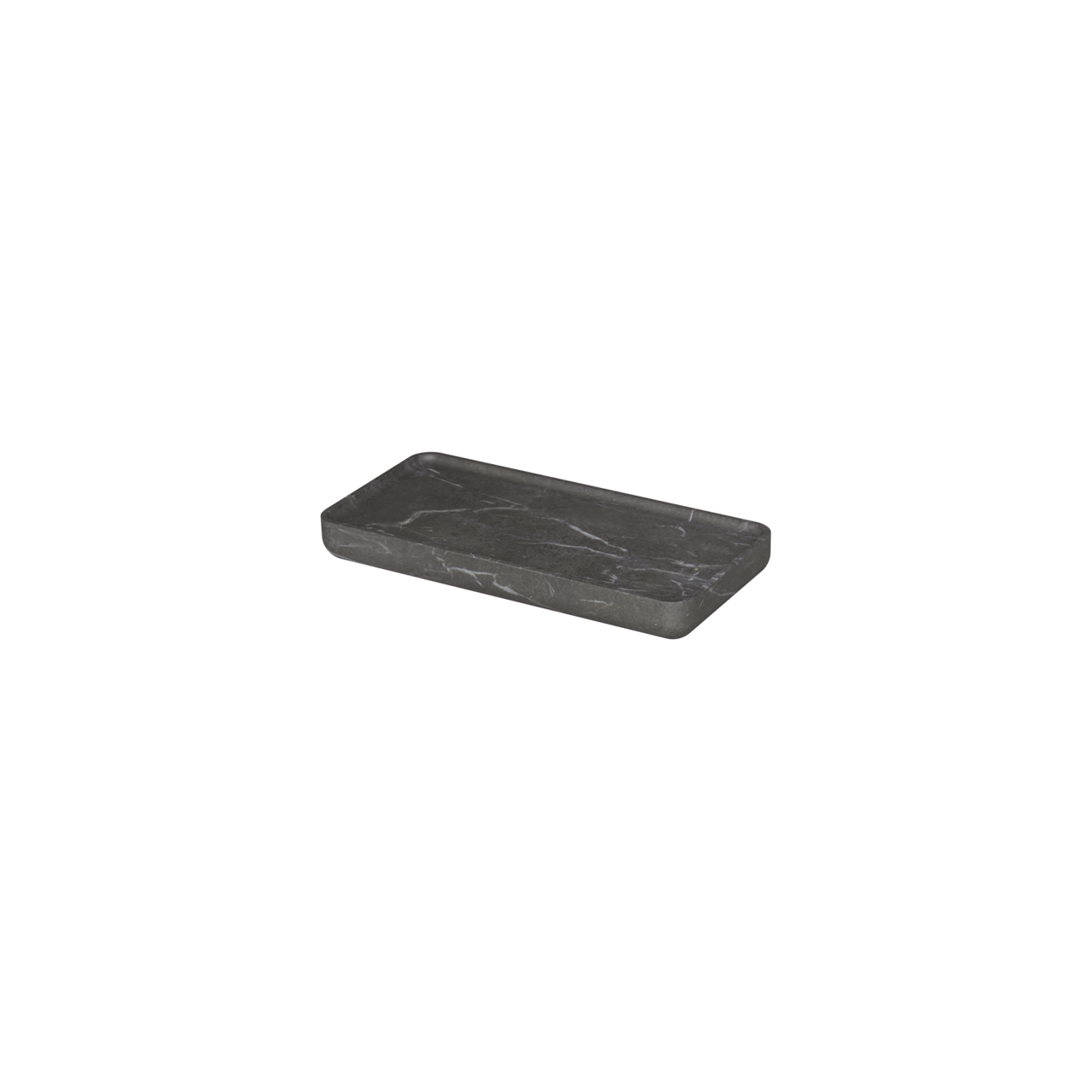 Balmani Tray étagère murale Marbre Pietra Grey 25 x 12 cm
