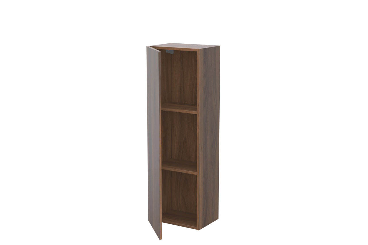 Storke Edge zwevende badkamerkast notelaar 40 x 30 x 125 cm