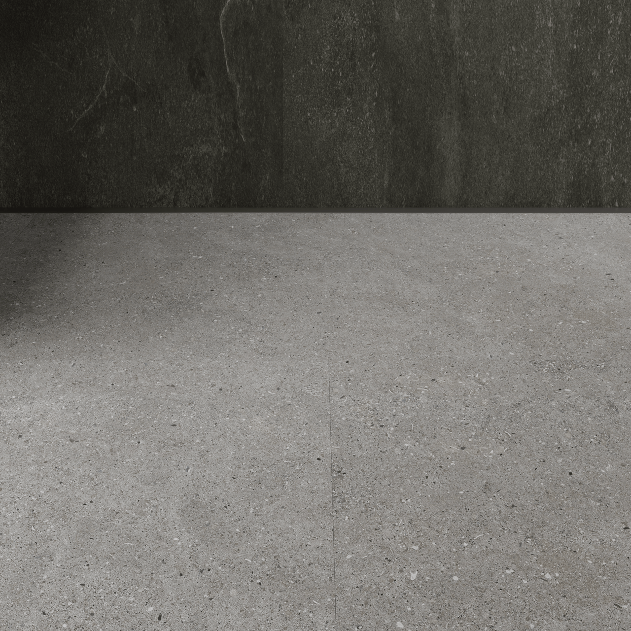 Florris Stockholm SPC klik vinyl vloer, 6 stuks, 40x80cm, Crater Grey