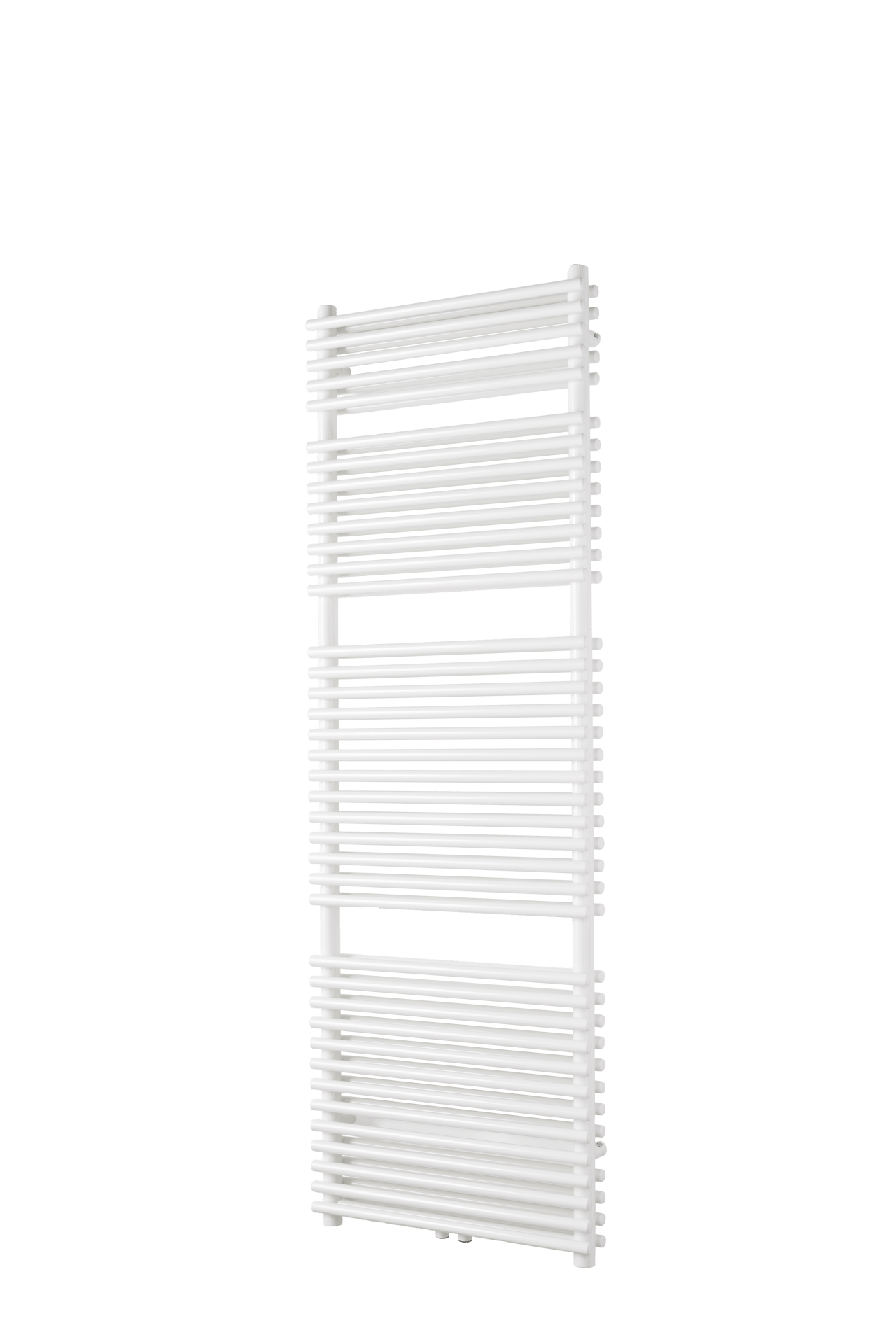 Vipera Alegria dubbele handdoekradiator 60 x 180 cm elektrische verwarming glanzend wit zij- en middenaansluiting 1.875W, weerstand inbegrepen