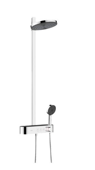 Hansgrohe Pulsify S260 Duschsystem mit Thermostat-Armatur Chrom Glänzend