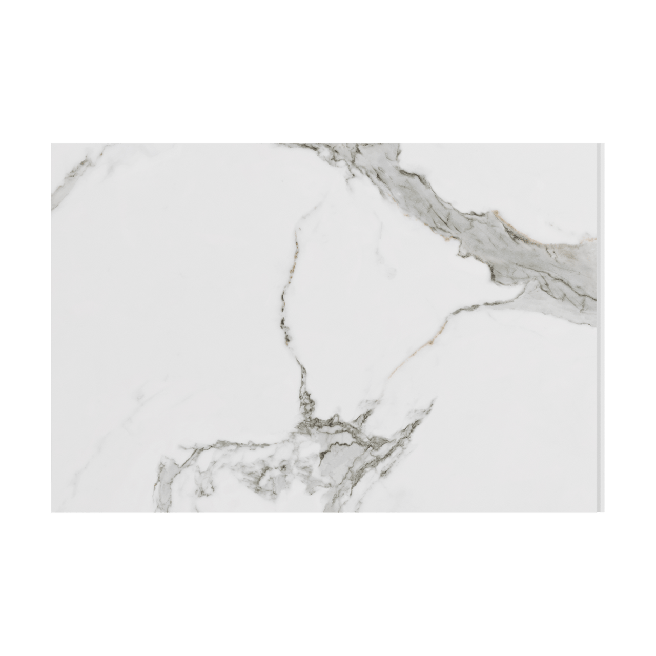 Linie Fresco dalles murales (4 dalles) 90 x 60 cm, SPC, Marble White