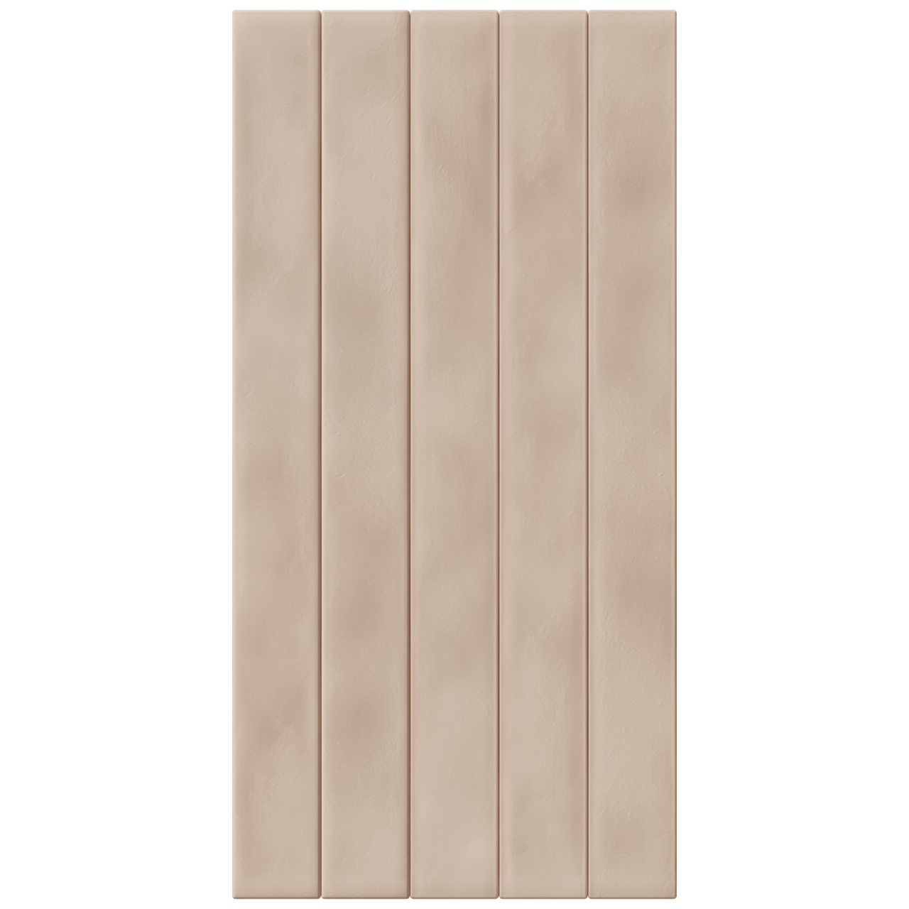 Carruzo Rio keramische wandtegels 24 stuks 5x50cm Crema