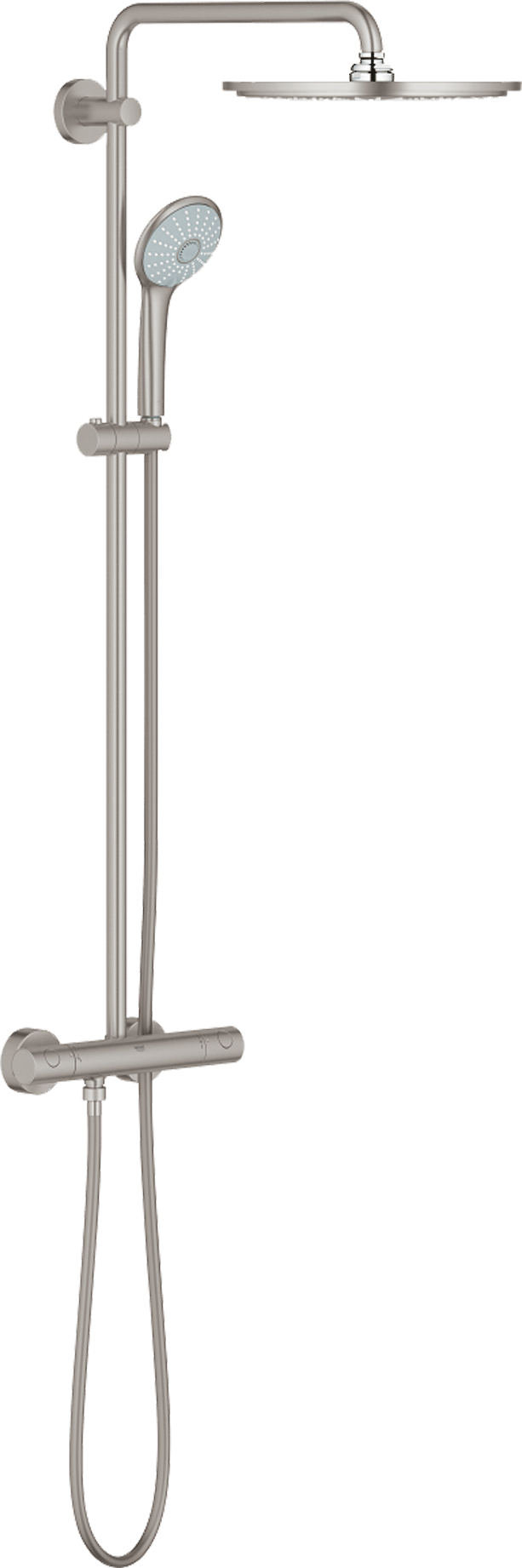 Grohe Euphoria System 310 colonne de douche de pluie mitigeur thermostatique acier trempé