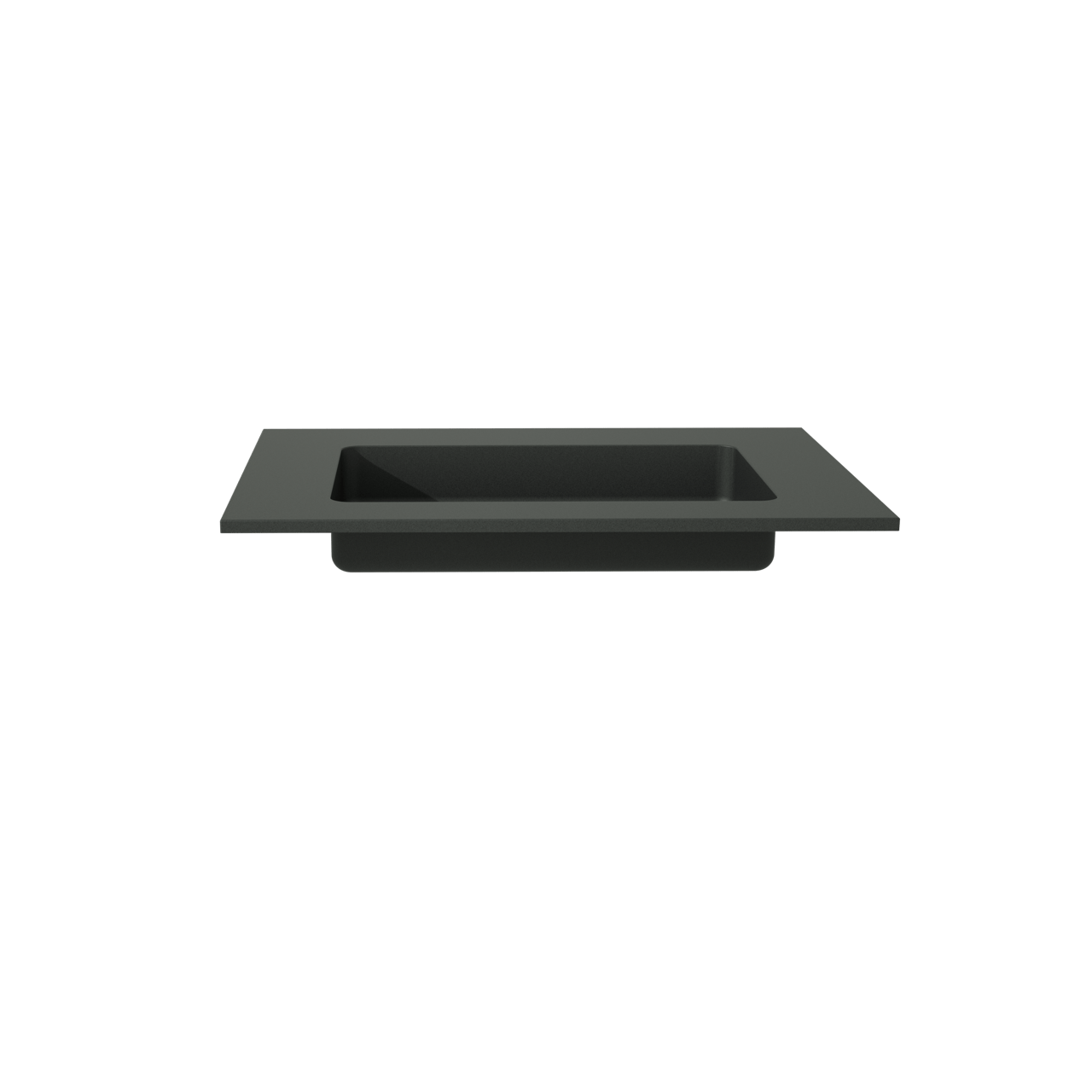 Storke Scuro vasque simple quartz mat 75 x 52 cm