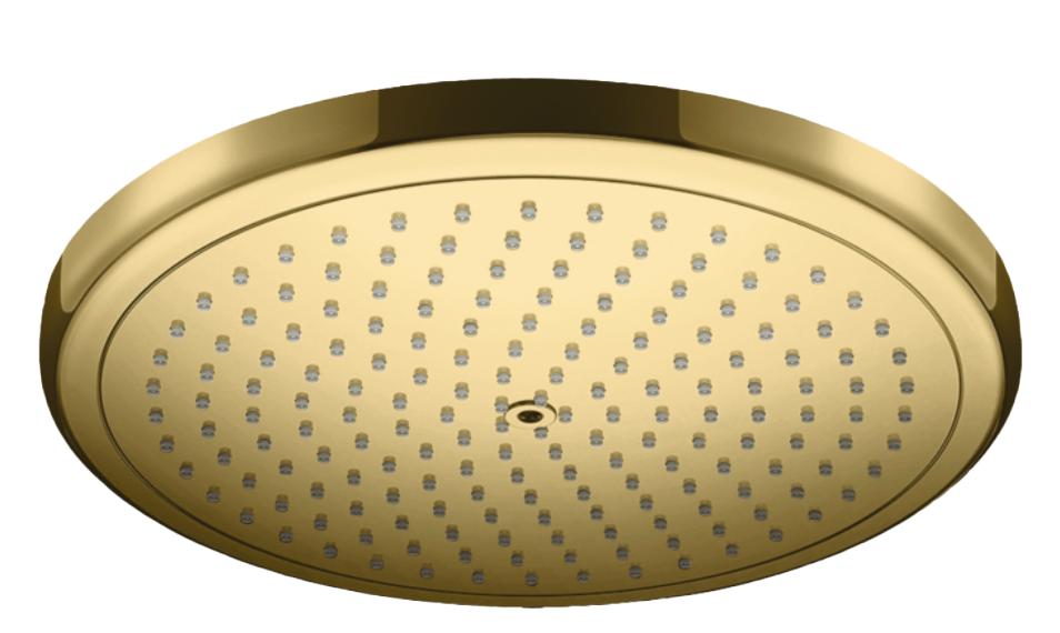 Hansgrohe Croma standaard rond regendouchekop Ø 28 cm Polished Gold Optic