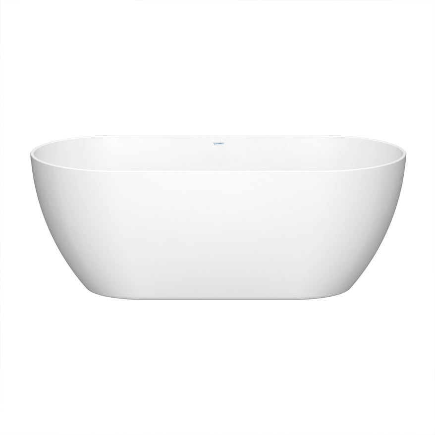 Duravit DuraKanto baignoire îlot ovale 170 x 80 cm solid surface blanc mat