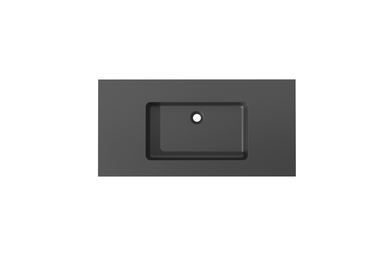 Storke Scuro High plan simple quartz mat 105 x 52 cm