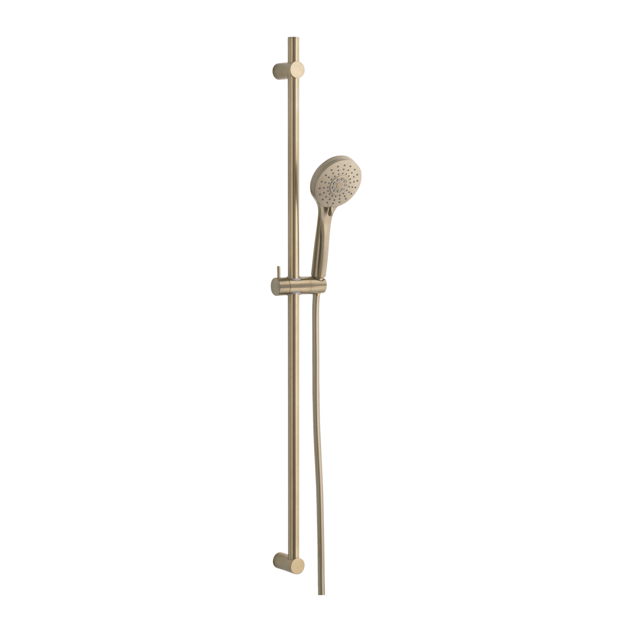 Blaufoss Round glijstangset ø10cm 3 functies Brushed Gold