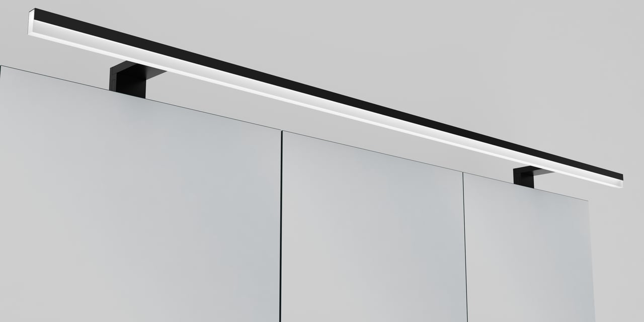 Luca Varess Serena LED Beleuchtung 120 cm Schwarz