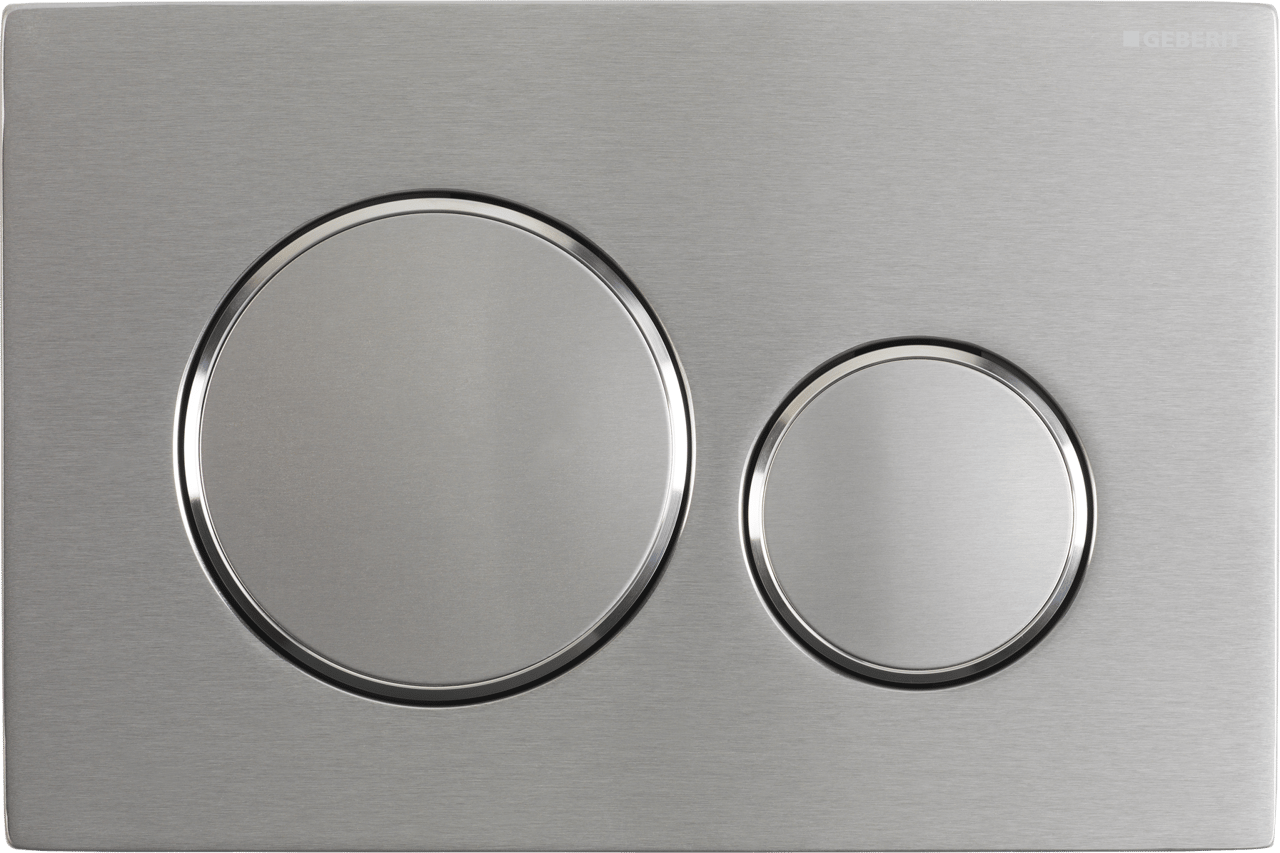 Sigma20 Betätigungsplatte: Inox, für Sigma UP320 oder UP720 Einbauspülkasten
