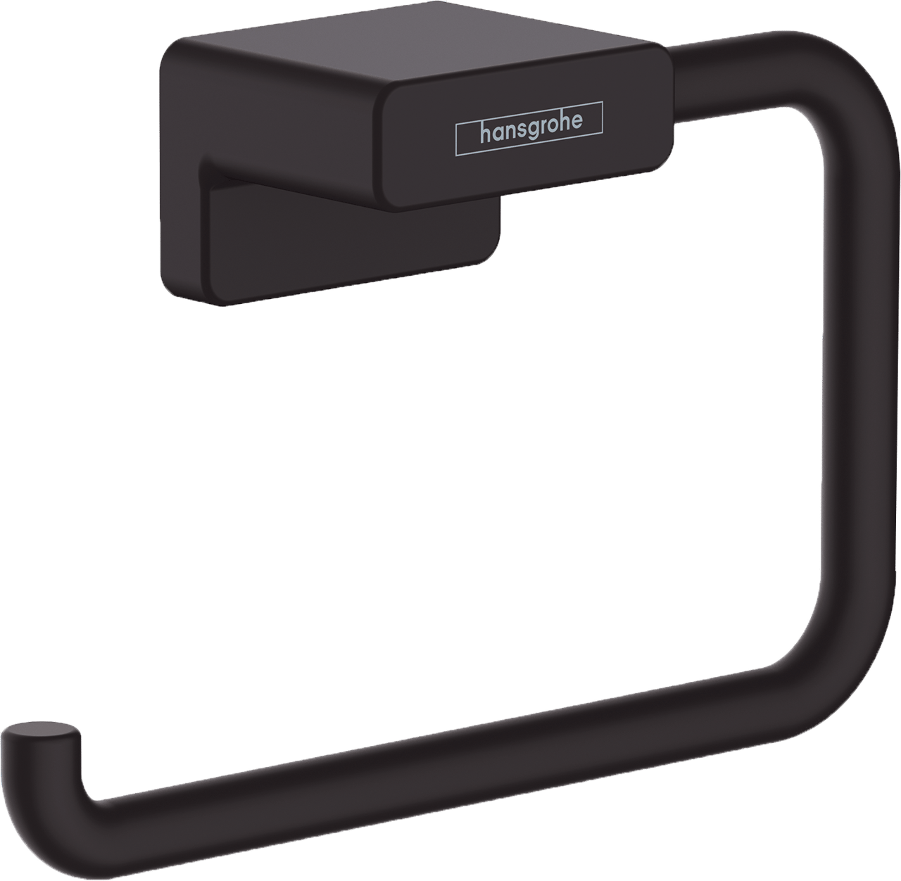 Hansgrohe AddStoris Wc-rol houder mat zwart