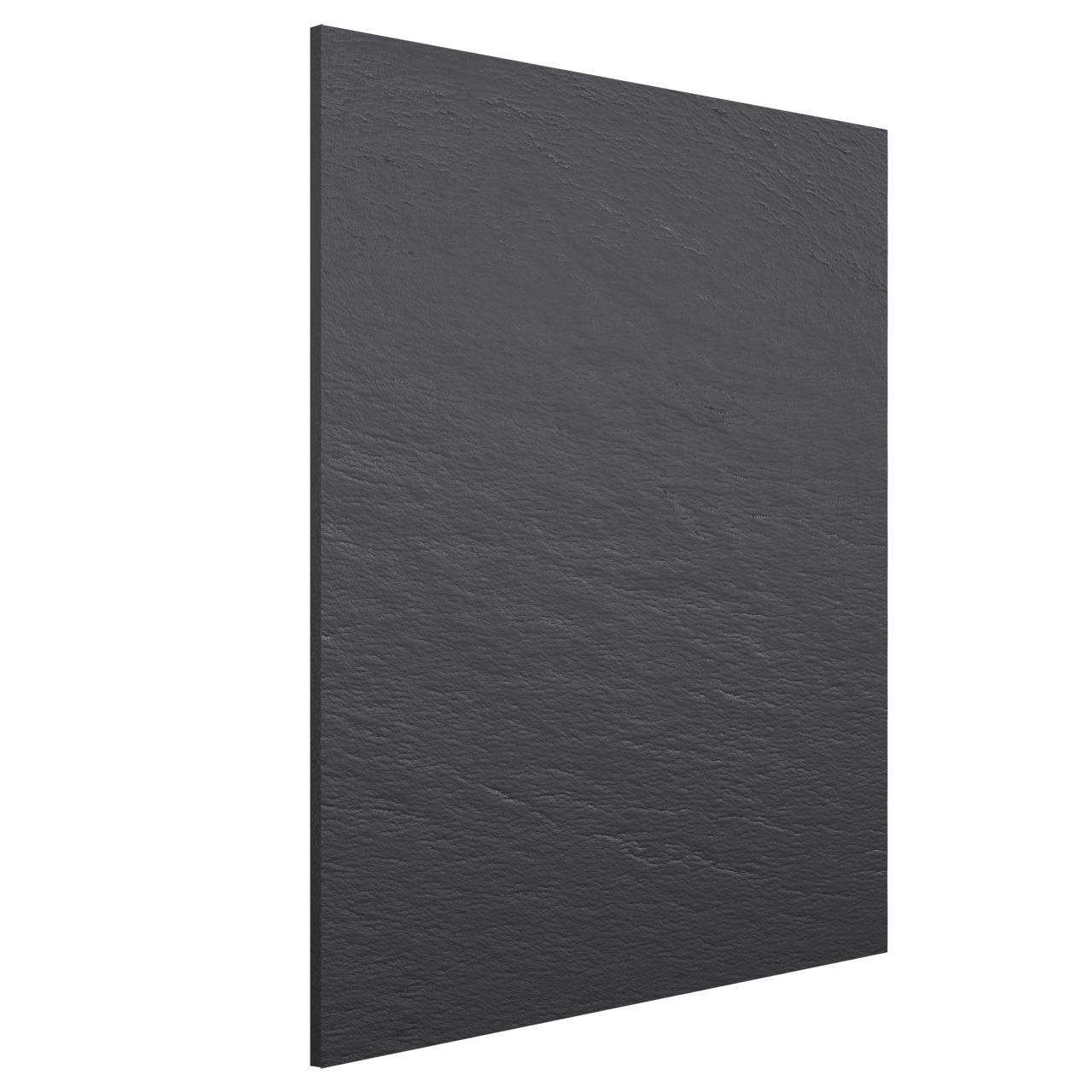 Balmani Zeno douchewandpaneel 160 x 220 cm composietmarmer grafietgrijs leisteenstructuur
