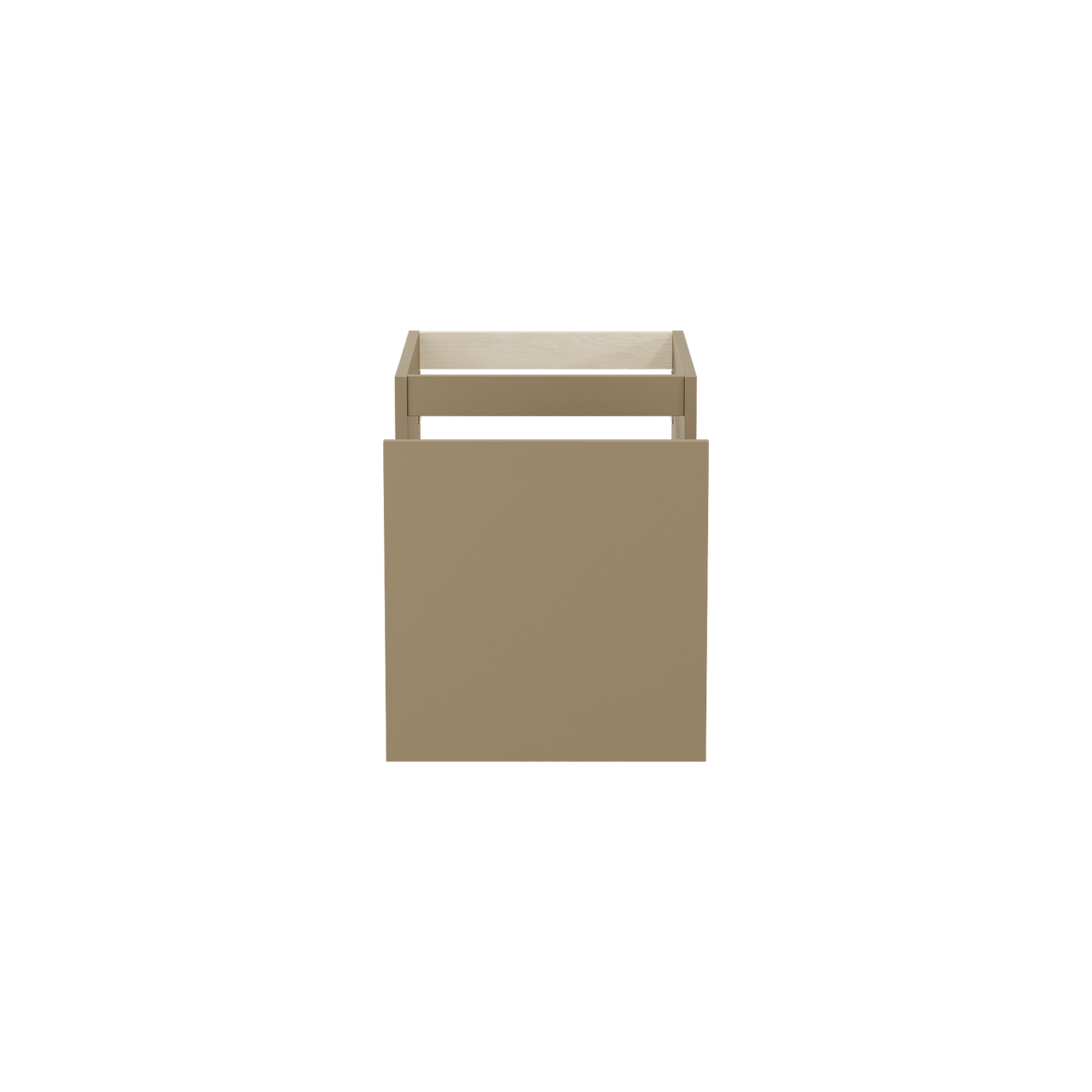 Balmani Sfera by Lucida meuble sous-lavabo suspendu 45 x 55 cm Dune 2 tiroirs