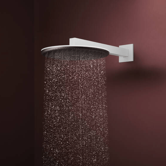Hansgrohe Raindance Alive S Hoofddouche rond, 2 jet, Ø30cm Mat wit