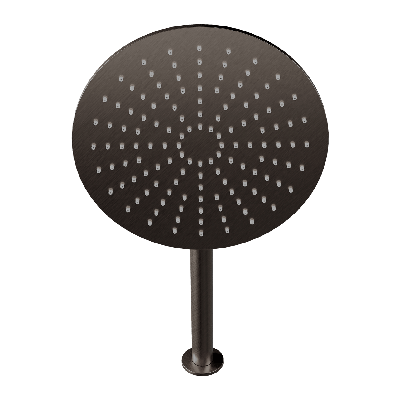 Blaufoss Round 300 Regendusche Duschkopf: Rund, Wandmontage, 30 cm, Brushed GunMetal