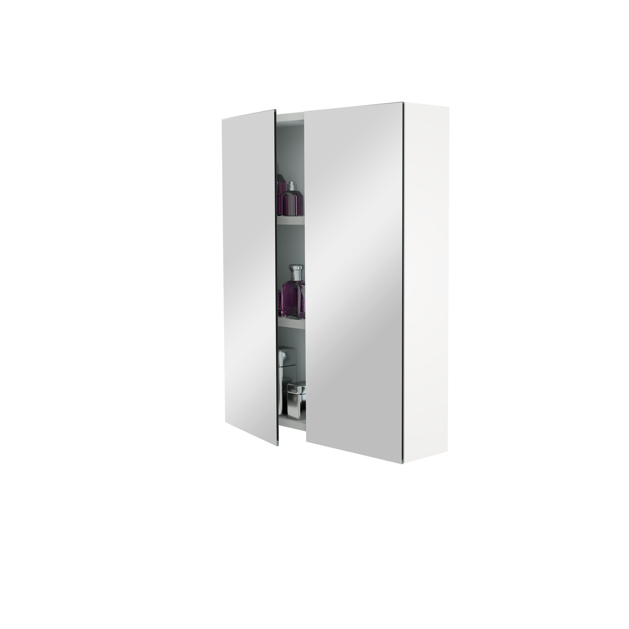 Storke Reflecta armoire de toilette 60 x 75 cm blanc mat