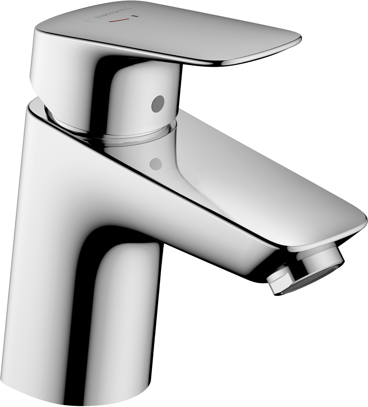 Hansgrohe Logis 70 Niedrige Waschtischarmatur Chrom glänzend