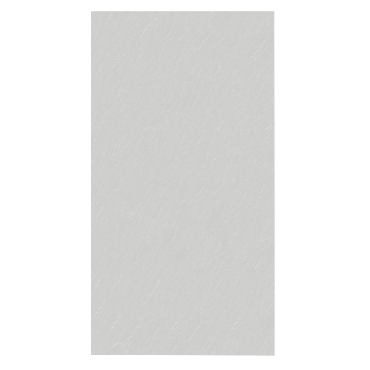 Balmani Zeno douchewandpaneel 120 x 220 cm composietmarmer lichtgrijs leisteenstructuur