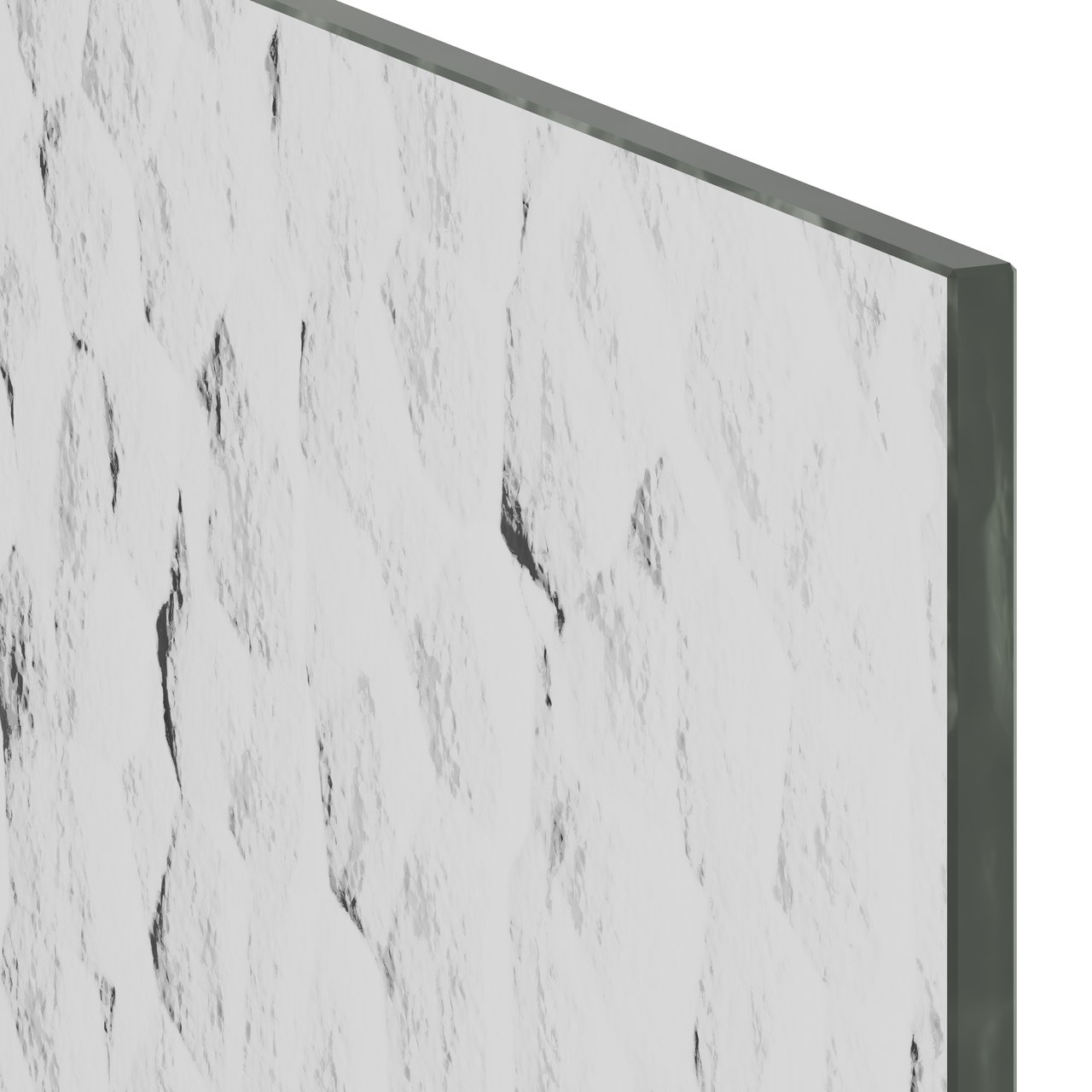 Balmani Modular paroi de douche Cathedral 75 x 200 cm, avec coating