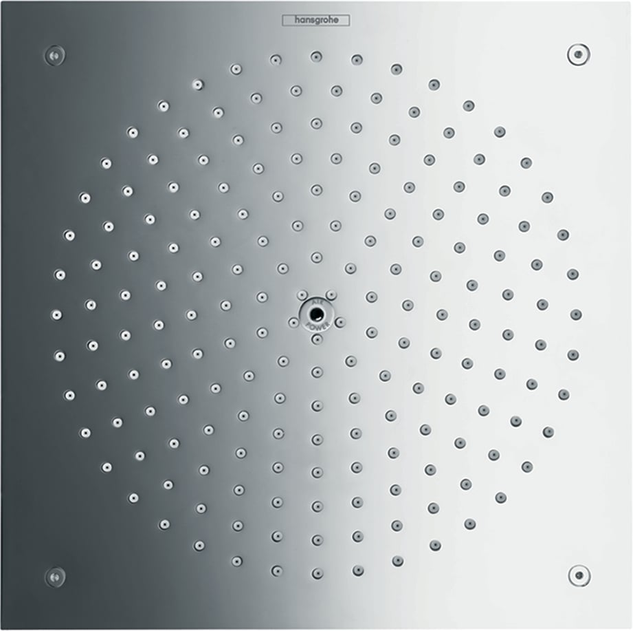 Hansgrohe Raindance 260 quadratische kopfdusche Regen-Duschkopf 26 x 26 cm Chrom Glänzend