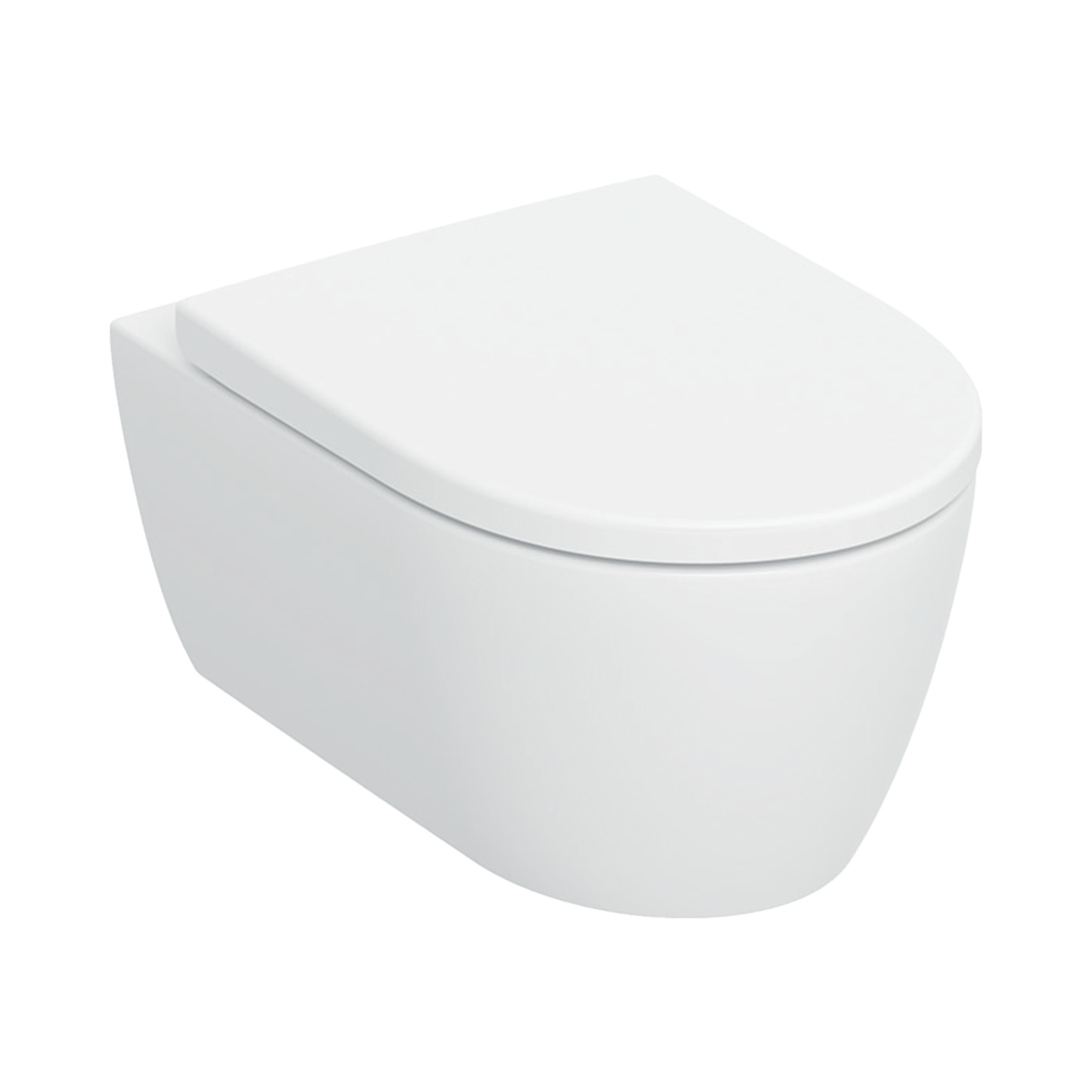 Geberit ICon hangend toilet mat wit randloos