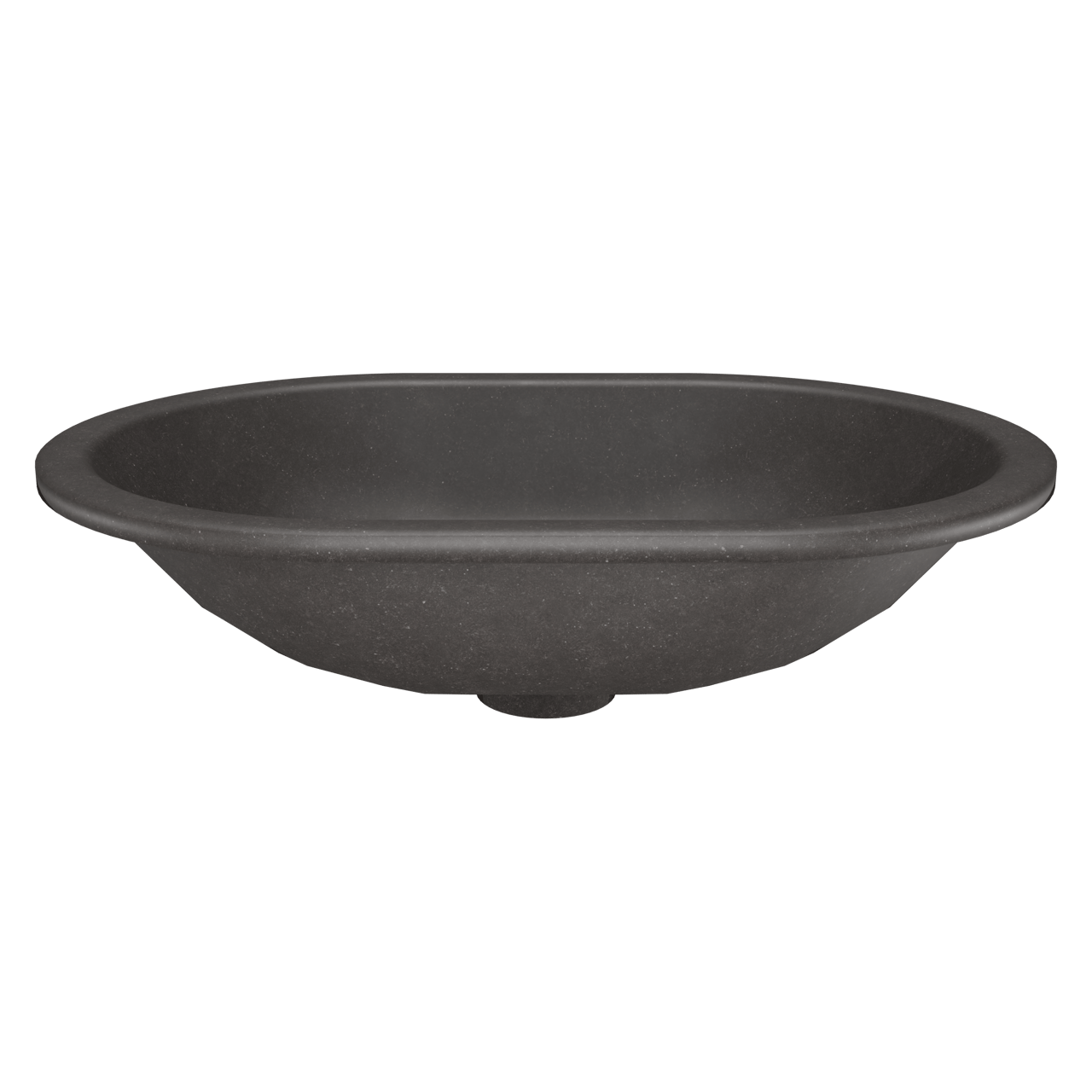 Storke Intra inbouwwaskom mat kwarts ovaal 50 x 35 cm