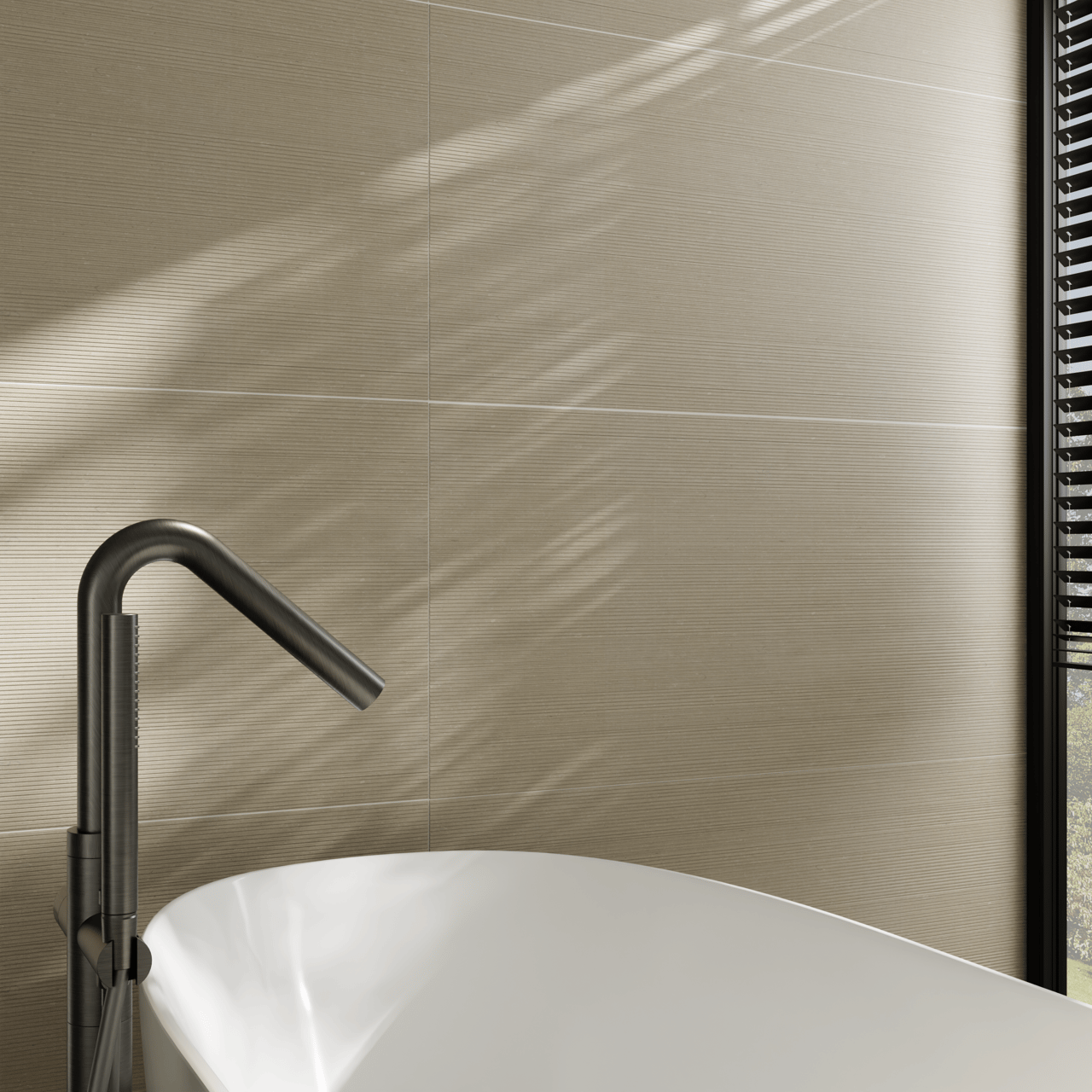 Carruzo Sierra carrelage mural en céramique 2 carreaux 60x120cm Duna Deco