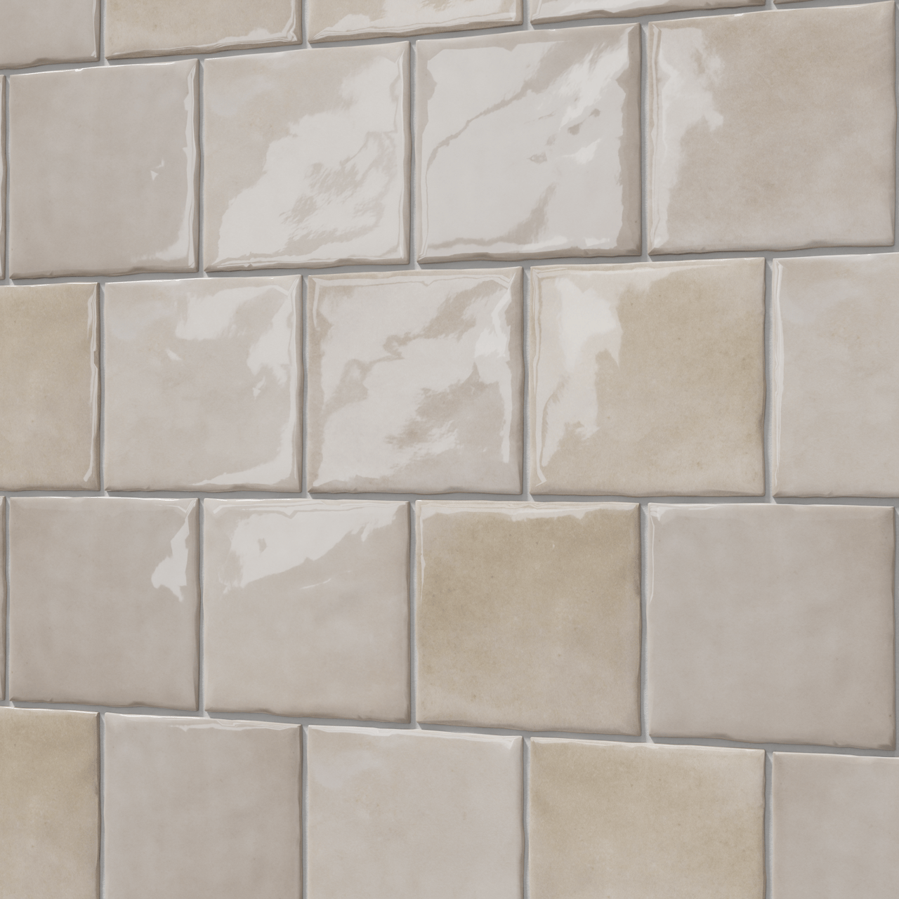 Carruzo Medina keramische Wandfliesen 45 Stück, 10x10cm Tierra