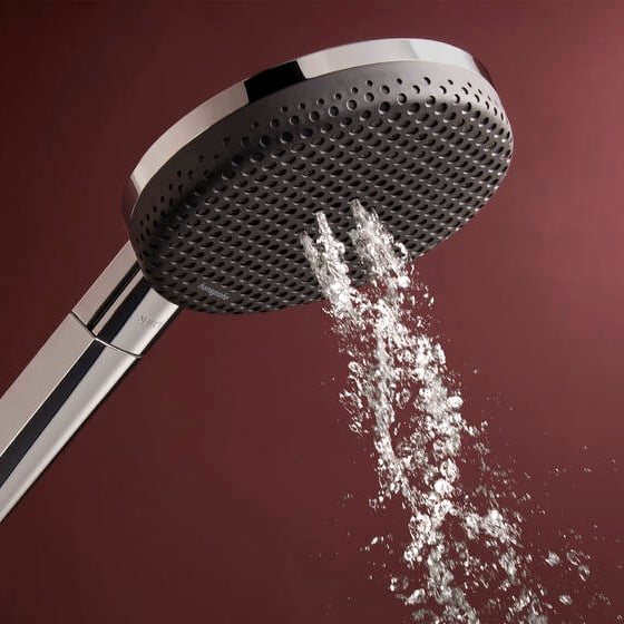 Hansgrohe Raindance Alive Select S 125 douchette 3 fonctions de jet Chrome Brillant