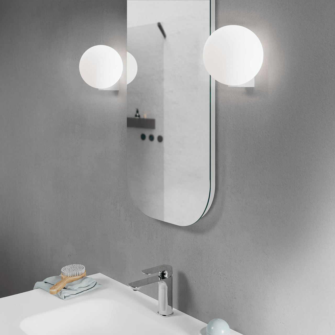 Balmani Boho LED luminaire 16 cm blanc (lot de 2)