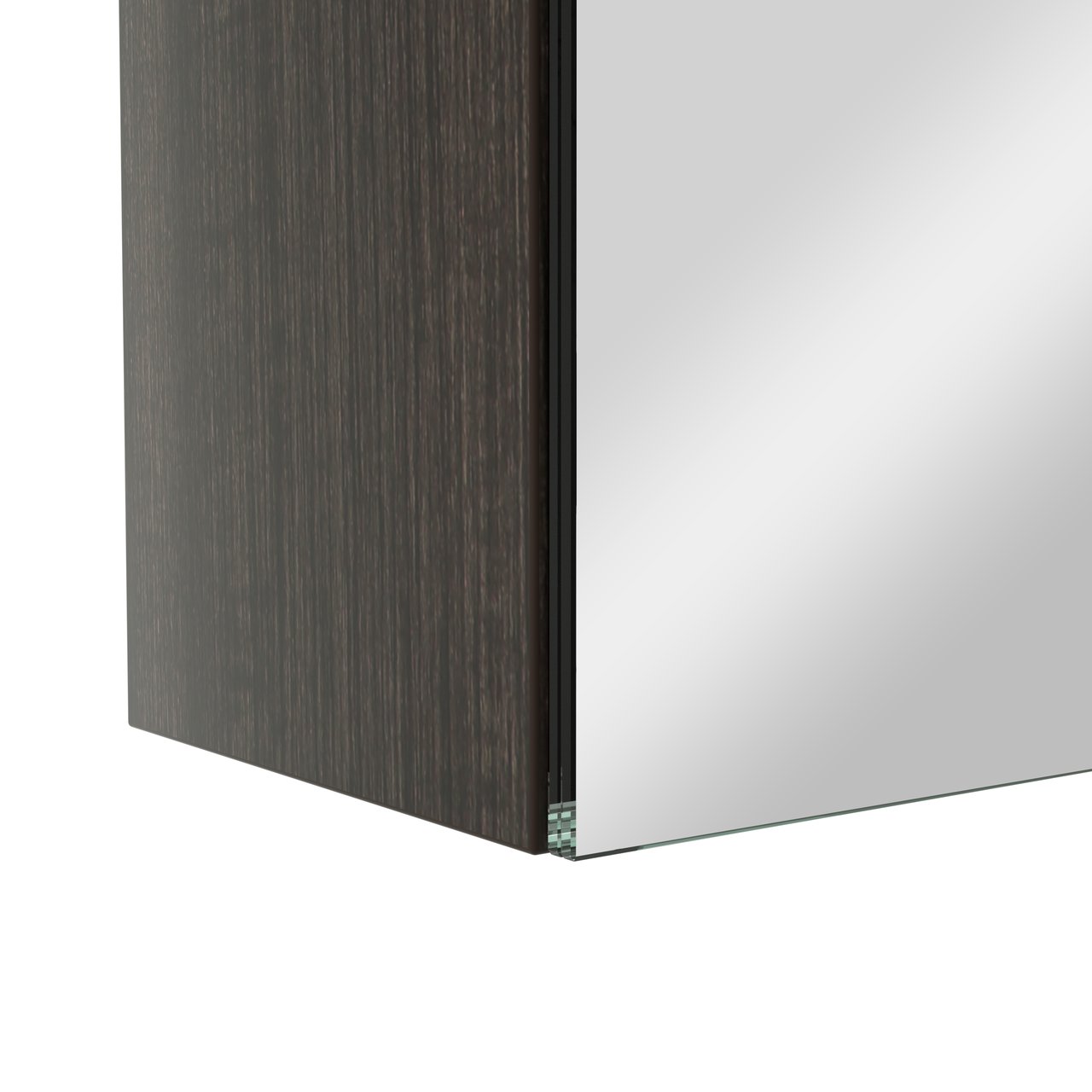 Storke Reflecta armoire de toilette 75 x 75 cm chêne noir brut