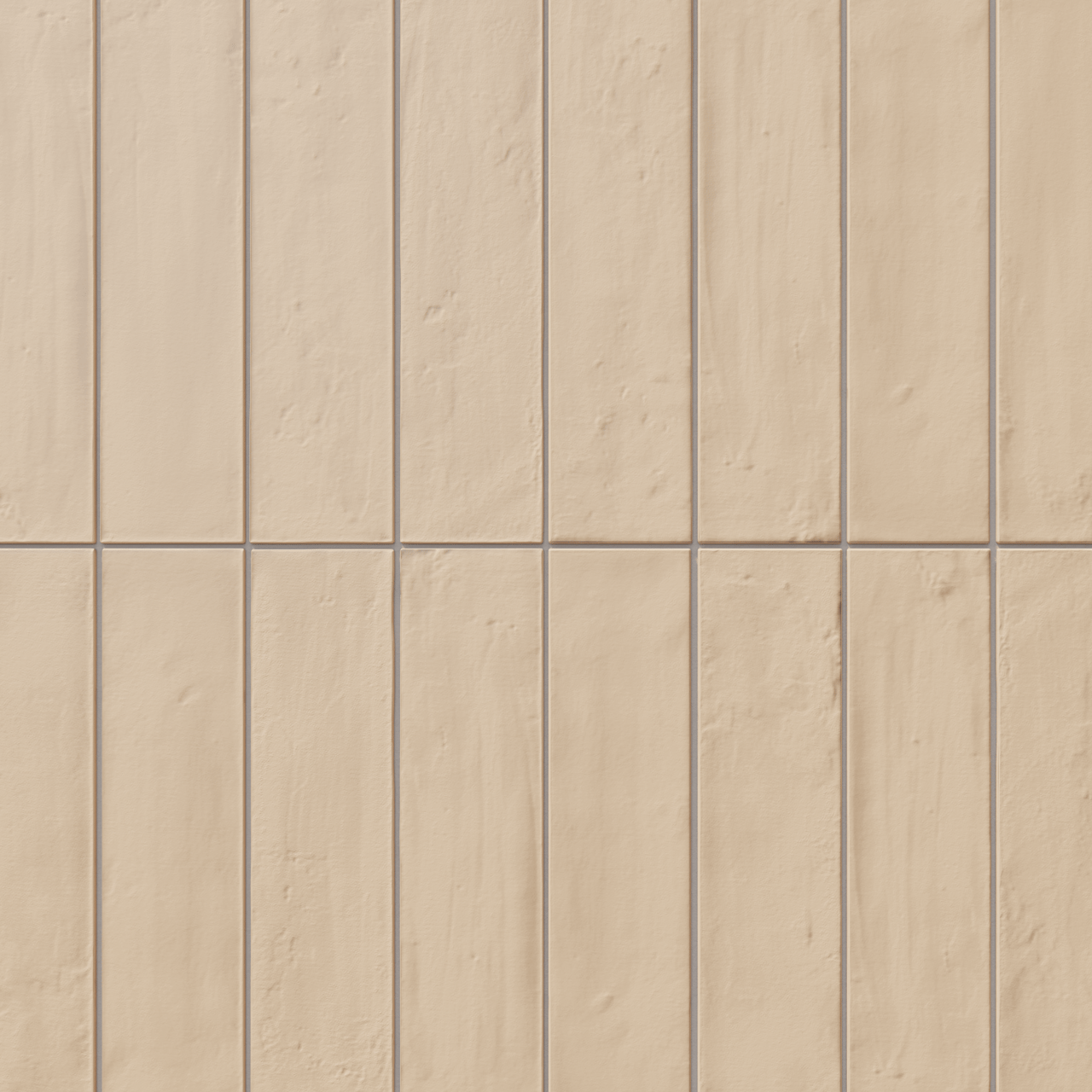 Carruzo Barrio carrelage mural en céramique 32 carreaux 6x25cm Cobre