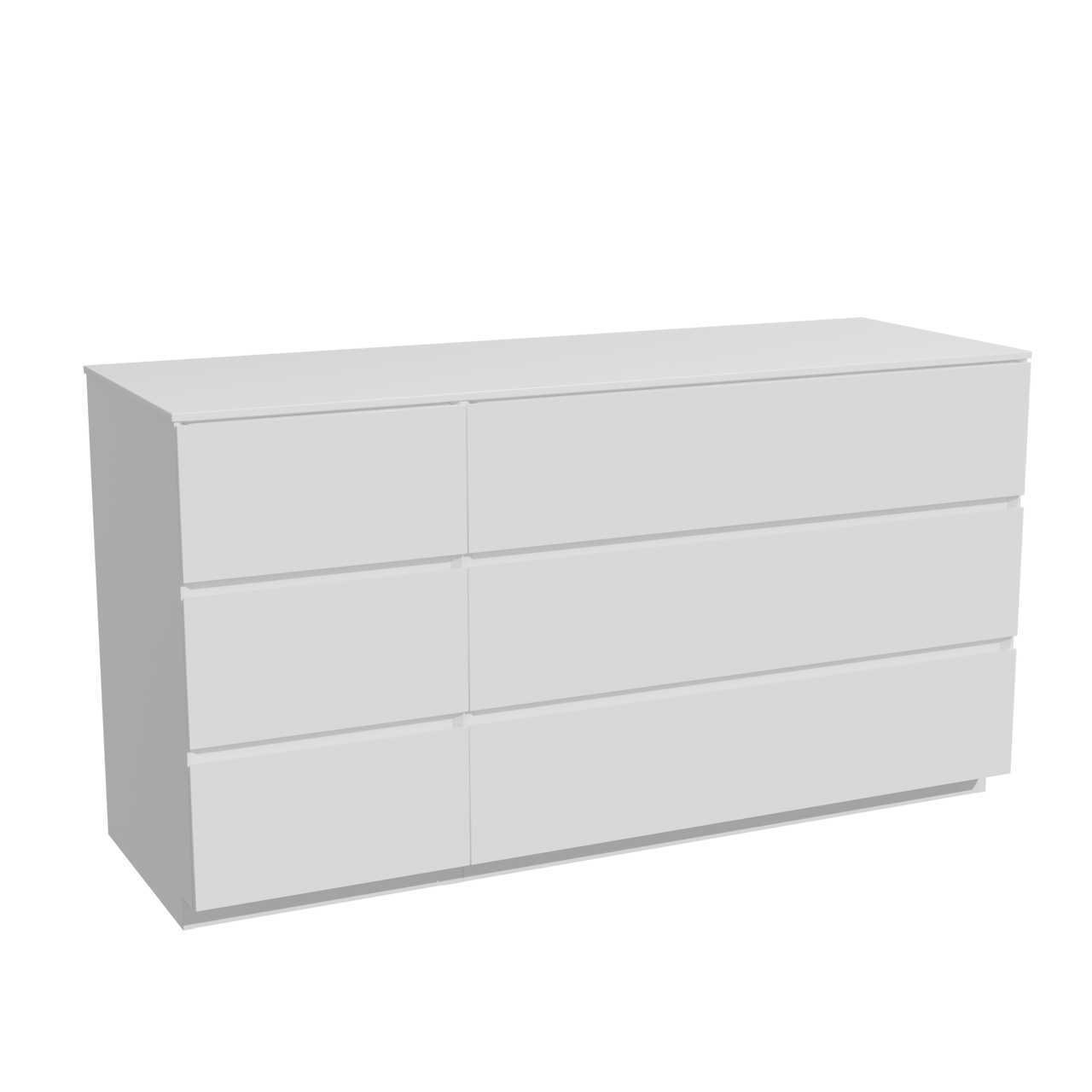 Storke Edge staand badmeubel 150 x 52 cm hoogglans wit met Tavola enkel of dubbel wastafelblad in solid surface mat wit