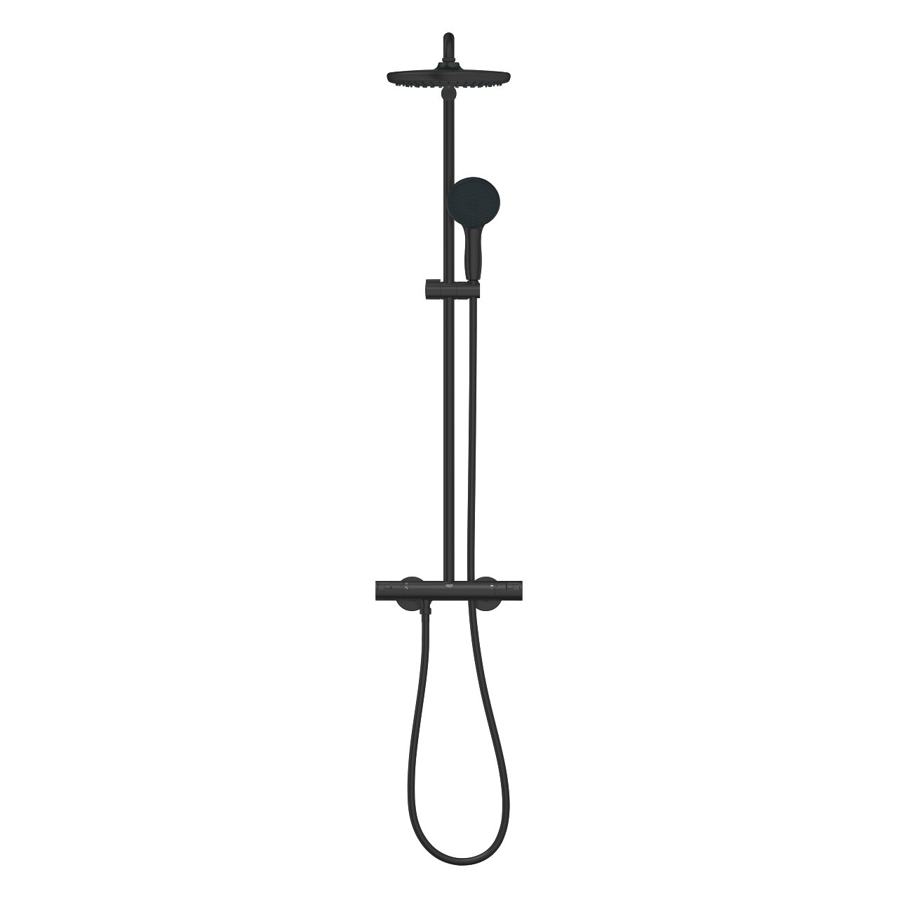 Grohe Vitalio Start 250 set de douche de pluie robinet thermostatique Noir Mat (2025)