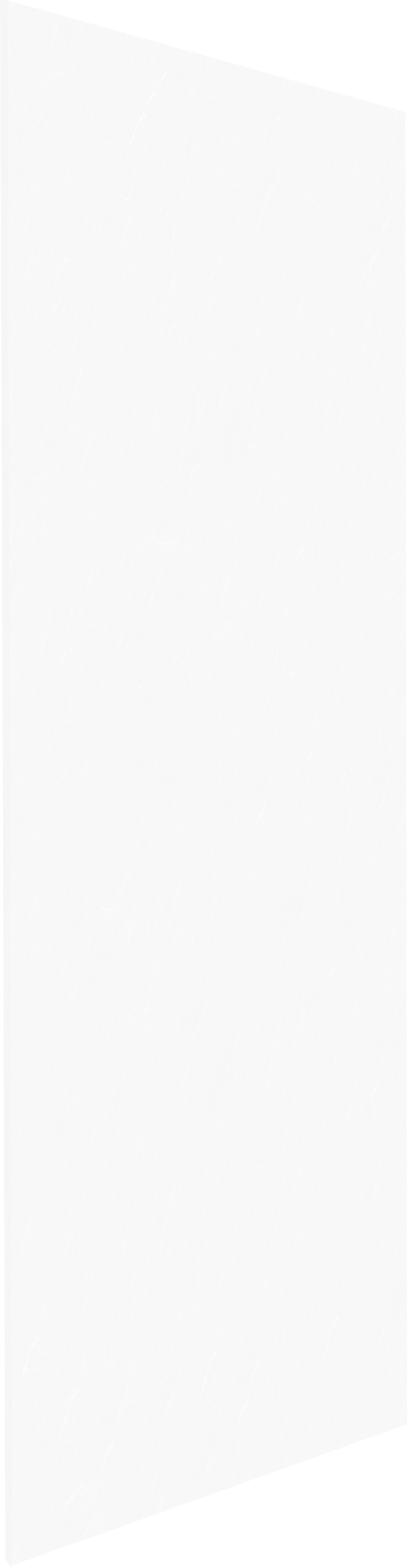 Balmani Piatto douchewandpaneel 90 x 260 cm Solid Surface mat wit