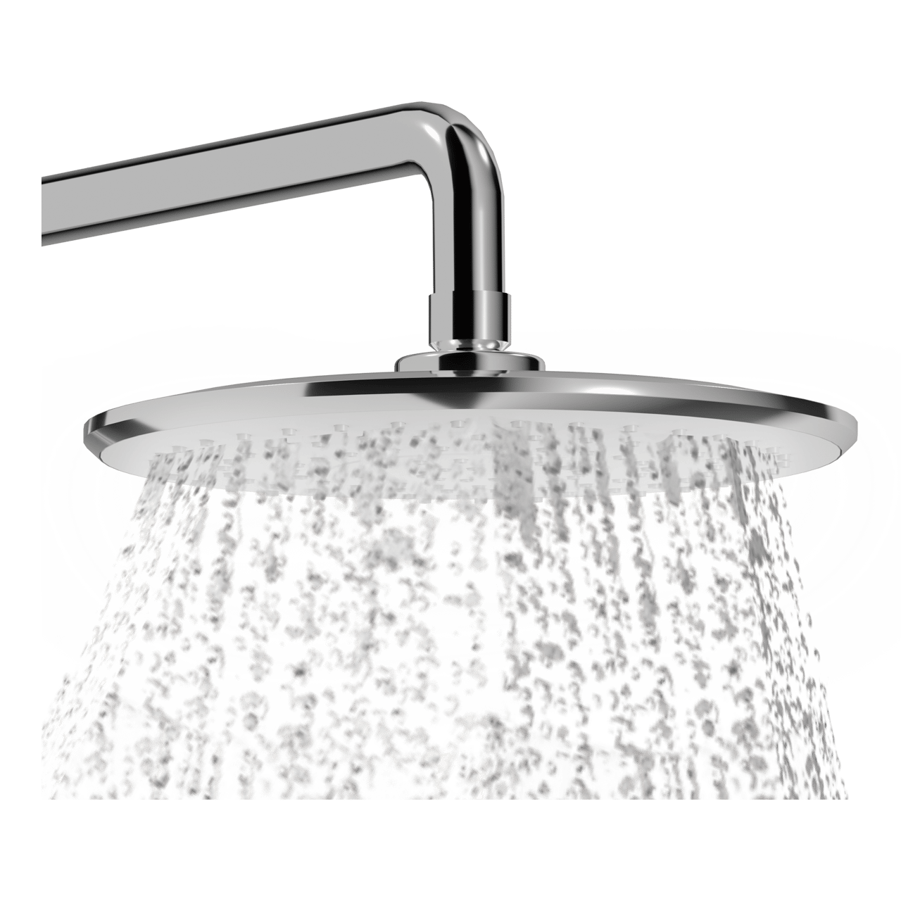 Linie Neptunus opbouw regendoucheset thermostatische kraan chroom