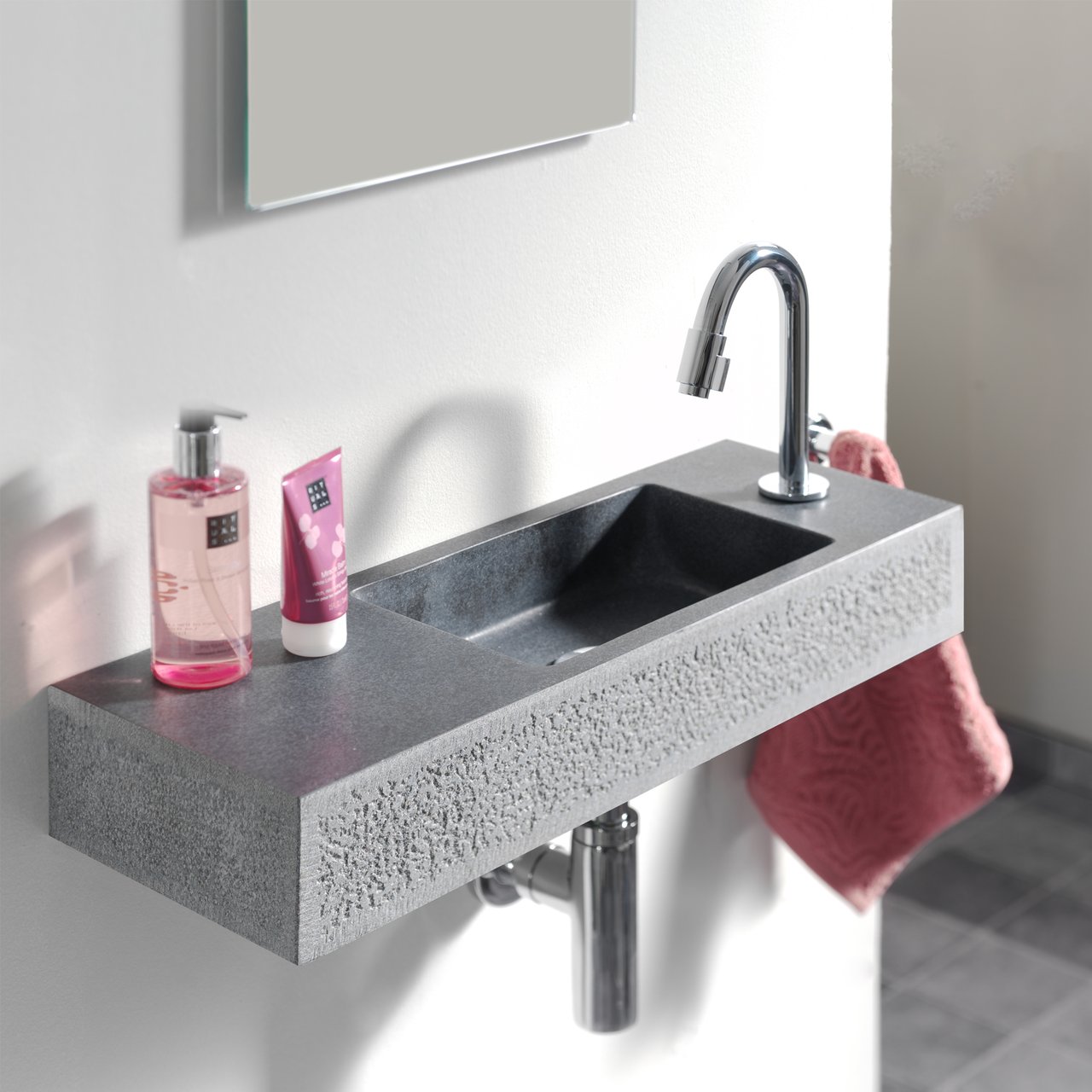 Blaufoss Ottawa robinet de lave-mains Chrome Brillant
