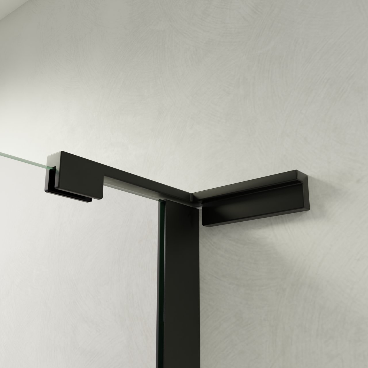 Balmani Modular L-Shape links profielenset mat zwart
