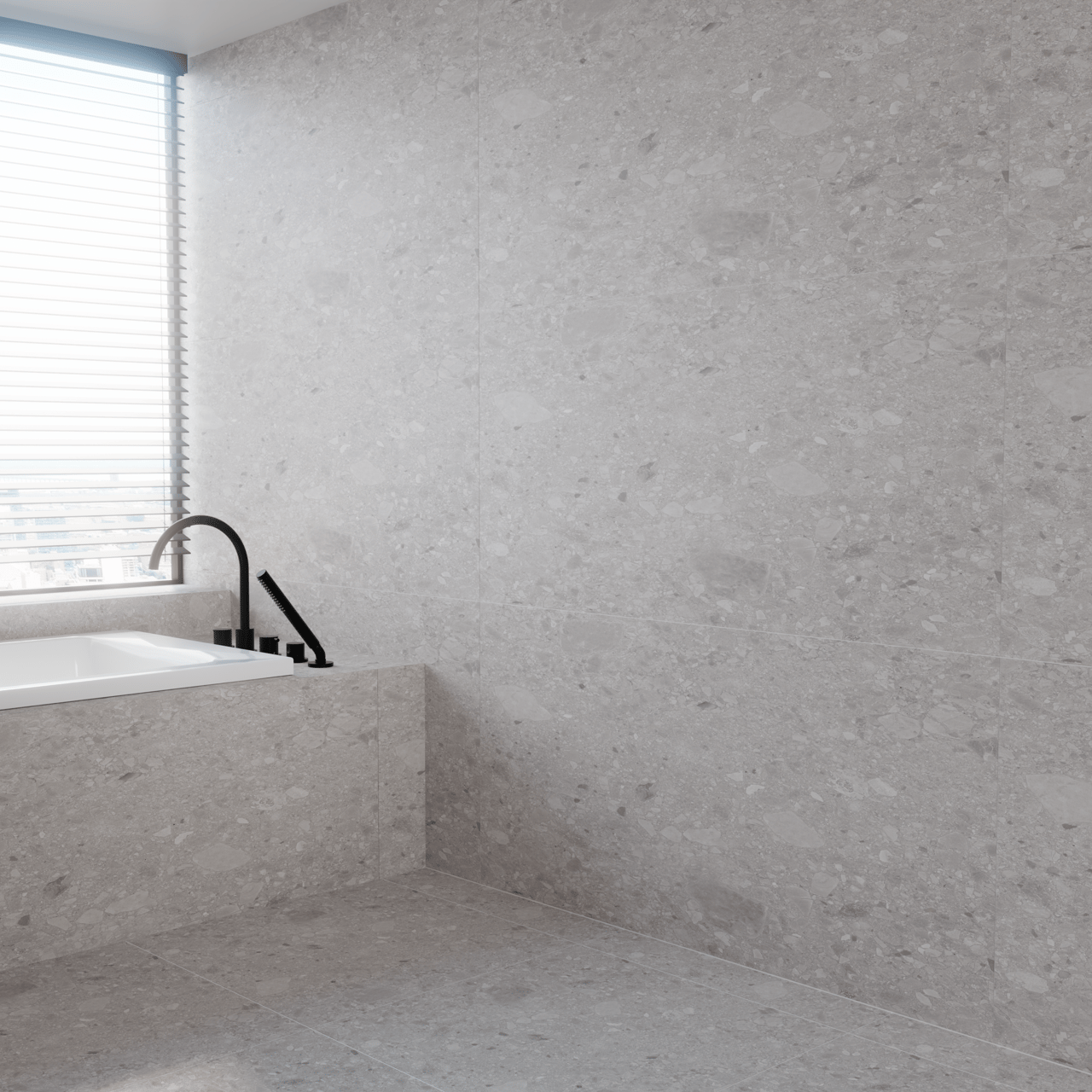 Carruzo Umbria keramische vloer- en wandtegels 2 stuks 60x120cm Vison