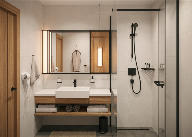 Hansgrohe RainDrain Match douchegoot afwerkset 70cm Mat Zwart